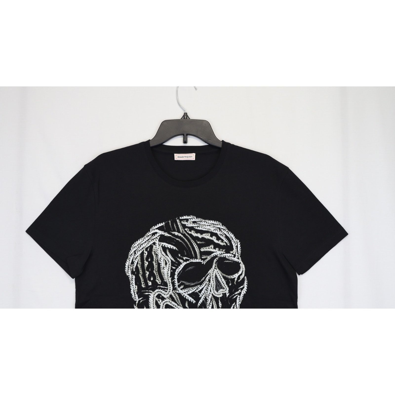Alexander McQueen o1rshd1 ***Defective / T-Shirt in Black Size US S / EU 44-46 / 1 - 4 Thumbnail