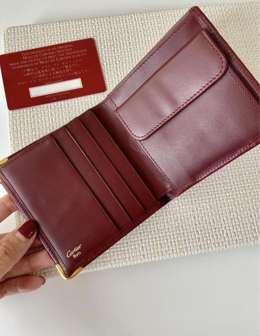 Cartier 6 CREDIT CARD COMPACT WALLET, CARTIER | Grailed