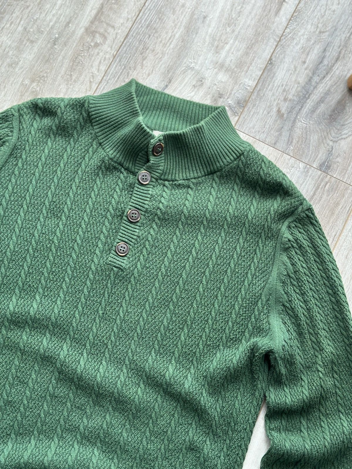 Burberry Burberry Knit Pullover Button Sweater Size US M / EU 48-50 / 2 - 6 Thumbnail