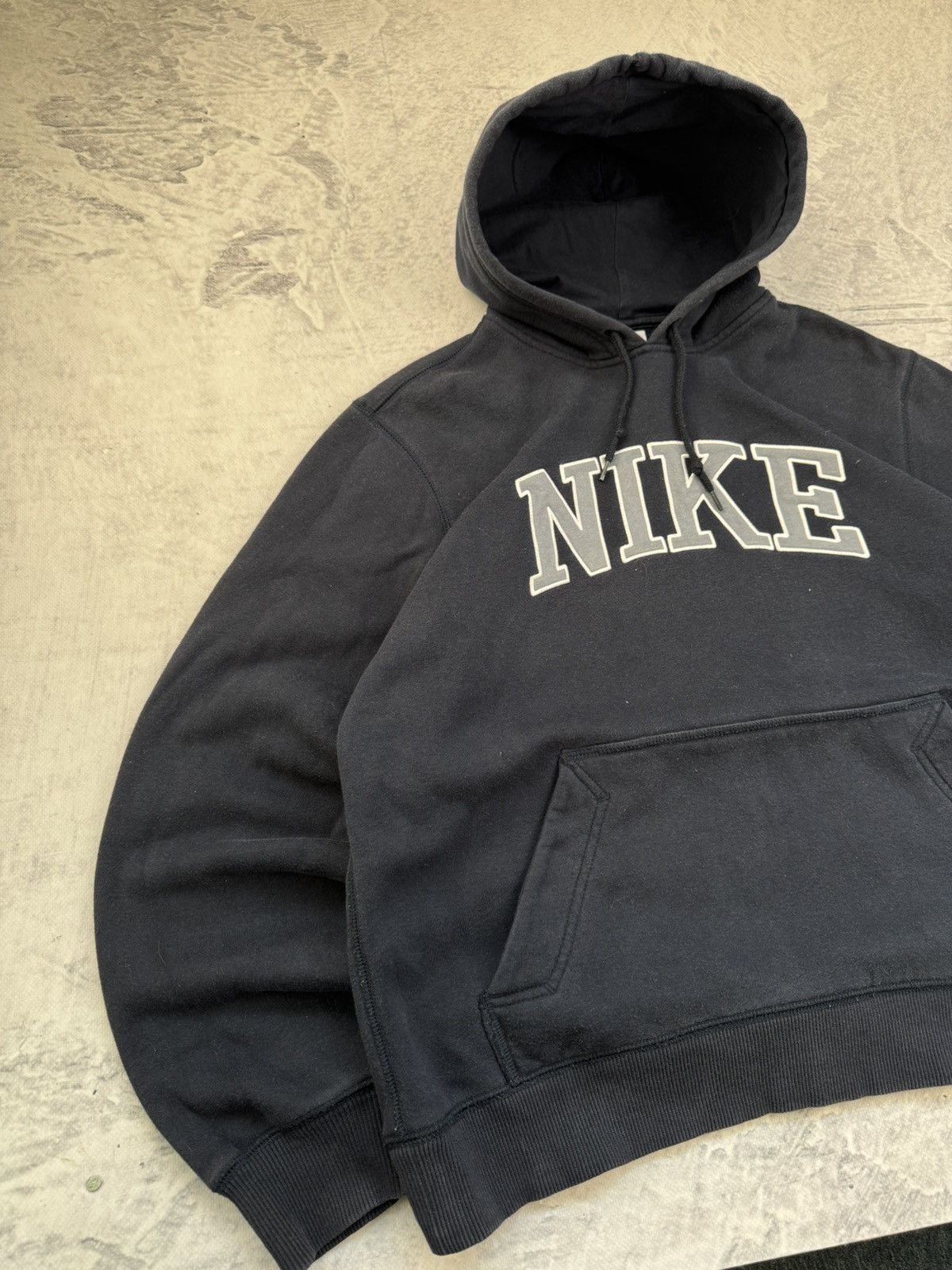 Nike × Vintage NIKE VINTAGE CENTER LOGO OVERSIZE BOXY HOODIE Size US L / EU 52-54 / 3 - 2 Thumbnail