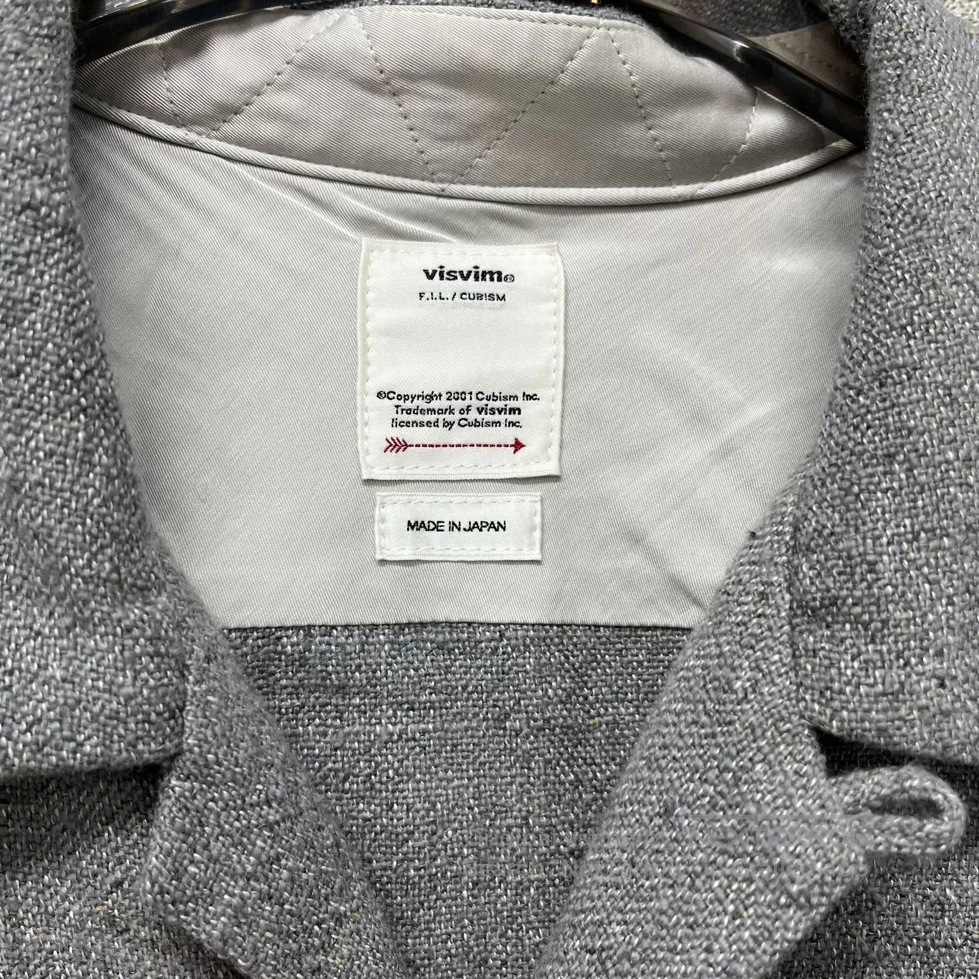 Visvim Visvim Gray Cuban Collar Button-Up Shirt. Size US M / EU 48-50 / 2 - 3 Thumbnail