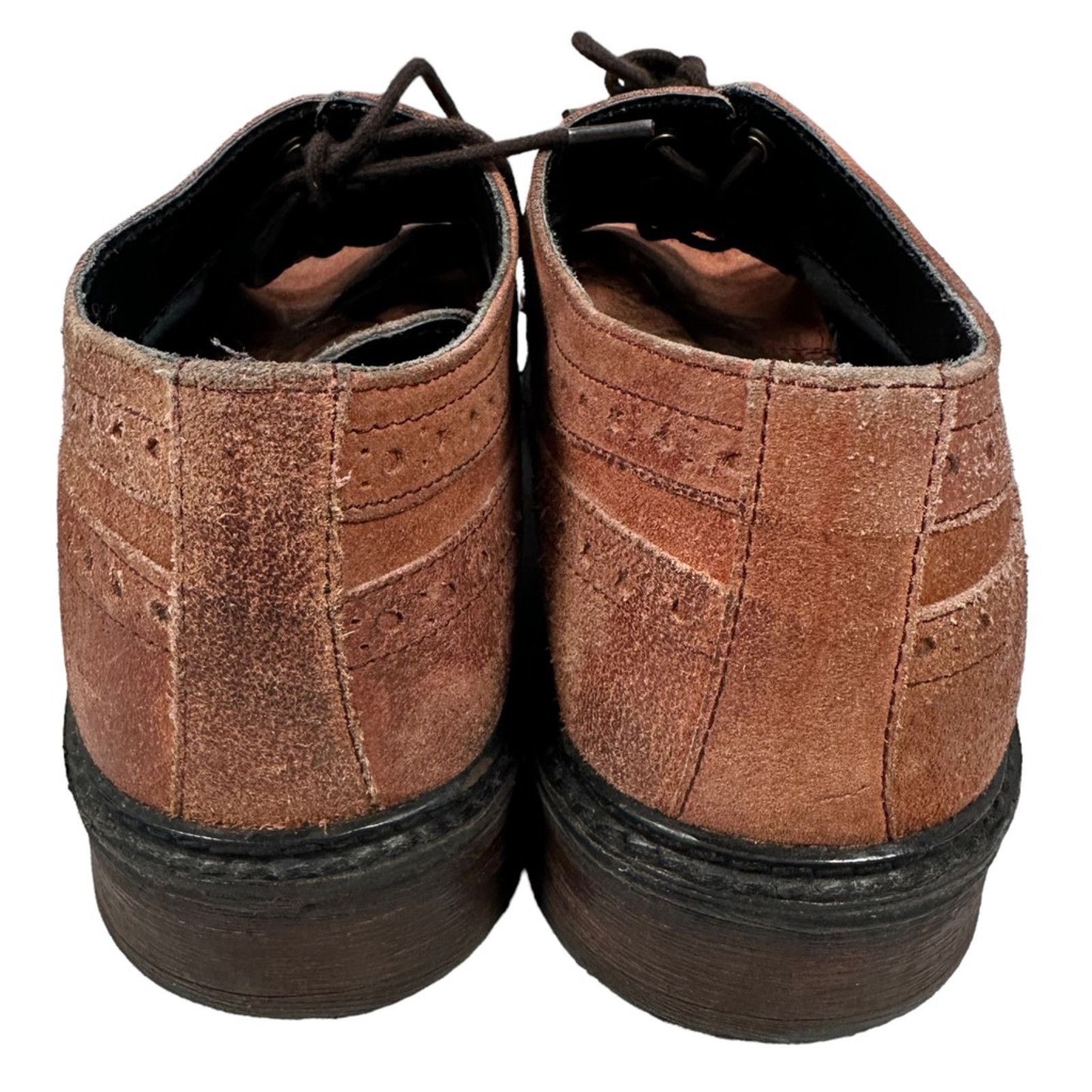 Frank Wright Frank Wright Baird Derby Dress Shoes Brown Wingtip Brogue 12 Size US 12 / EU 45 - 3 Thumbnail