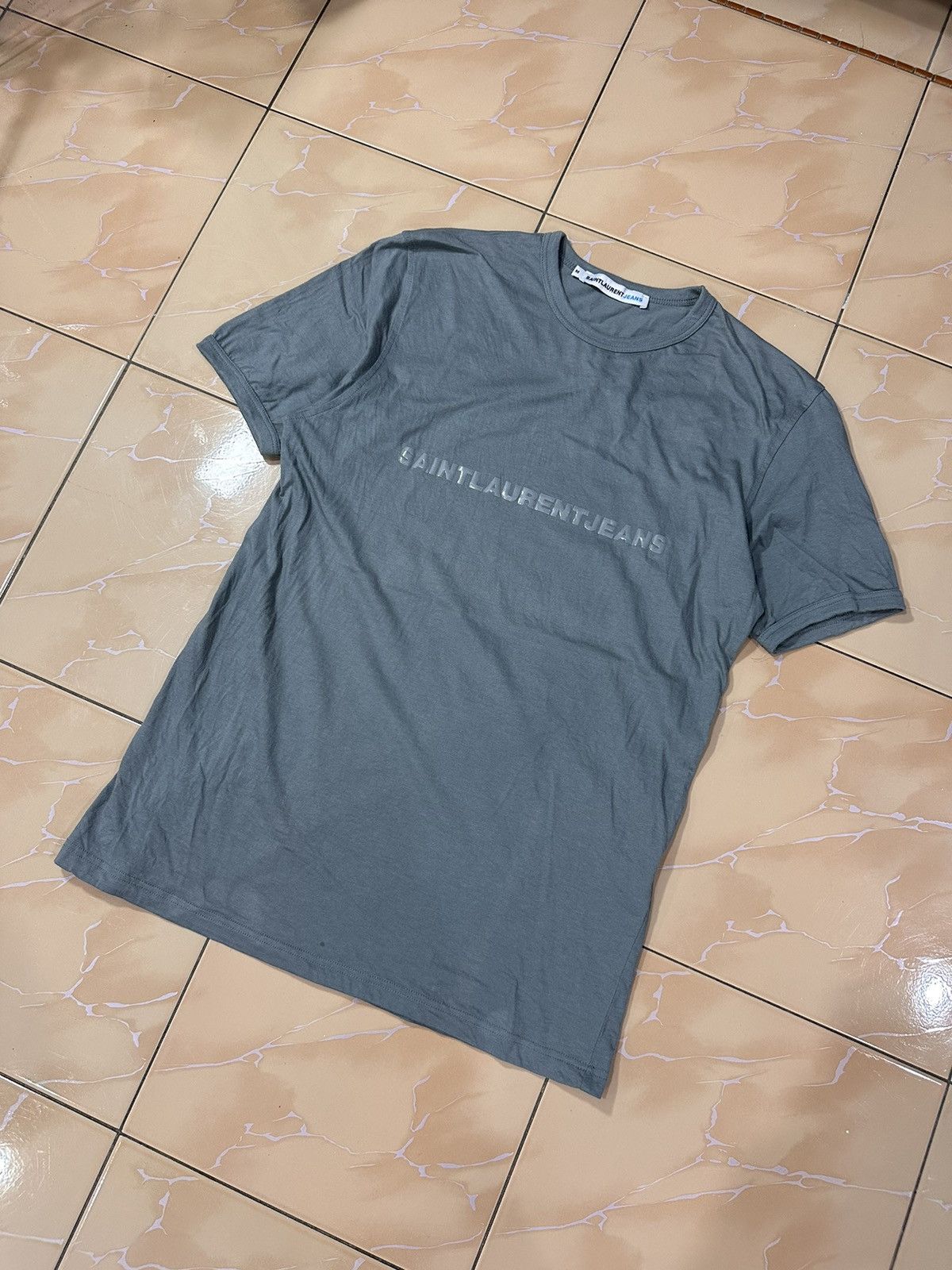 Saint Laurent Paris Saint Lauren Reverse Tshirt Size US M / EU 48-50 / 2 - 1 Thumbnail