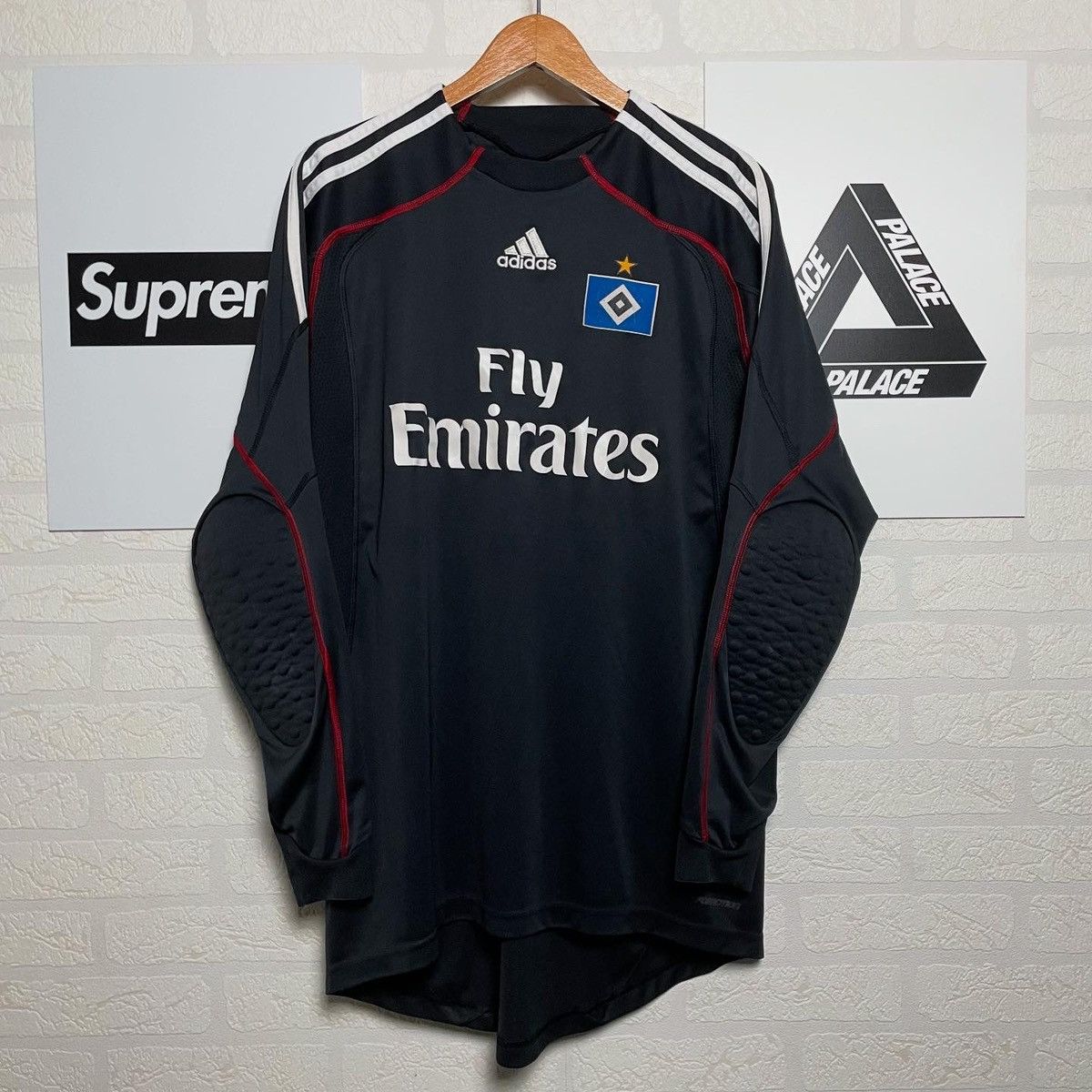 Adidas × Vintage 2009 2010 HAMBURG ADIDAS GOALKEEPER JERSEY VINTAGE Size US XL / EU 56 / 4 - 1 Thumbnail