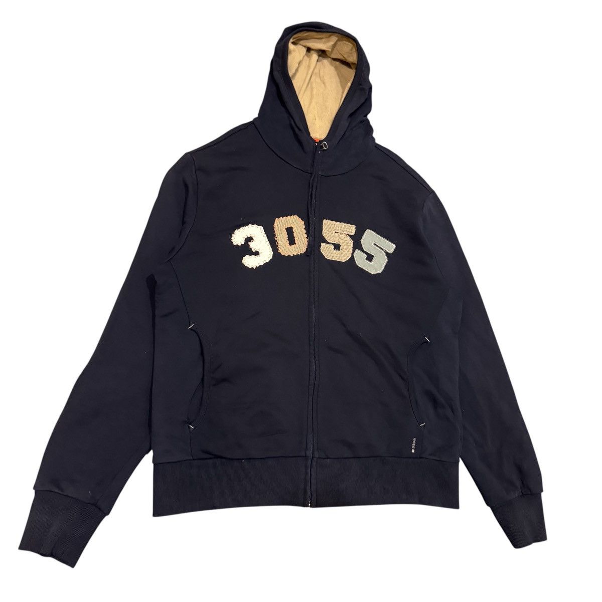 Hugo Boss Vintage Hugo Boss Orange Label "3055" Zip-Up Hoodie Size US XL / EU 56 / 4 - 3 Thumbnail