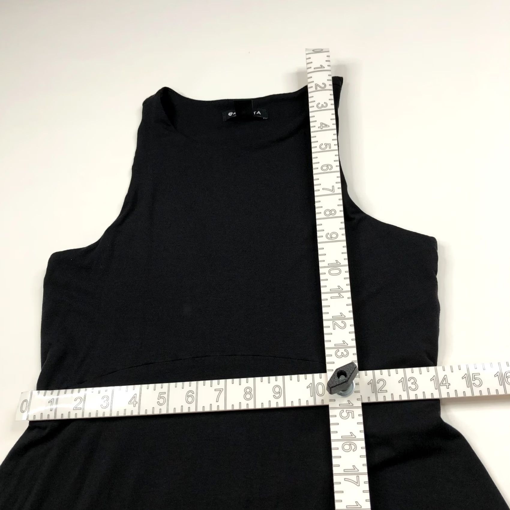 Athleta Athleta Santorini Thera Dress Small Black Mini Above Knee 531173 MINT Size S / US 4 / IT 40 - 5 Thumbnail