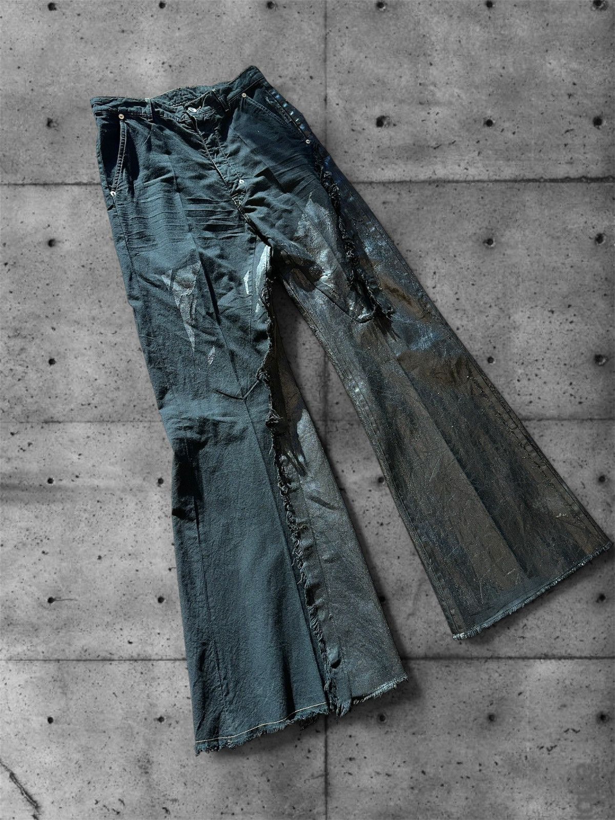 Rick Owens Rick Owens F/W25 concordians waxed pants Size US 28 / EU 44 - 5 Thumbnail