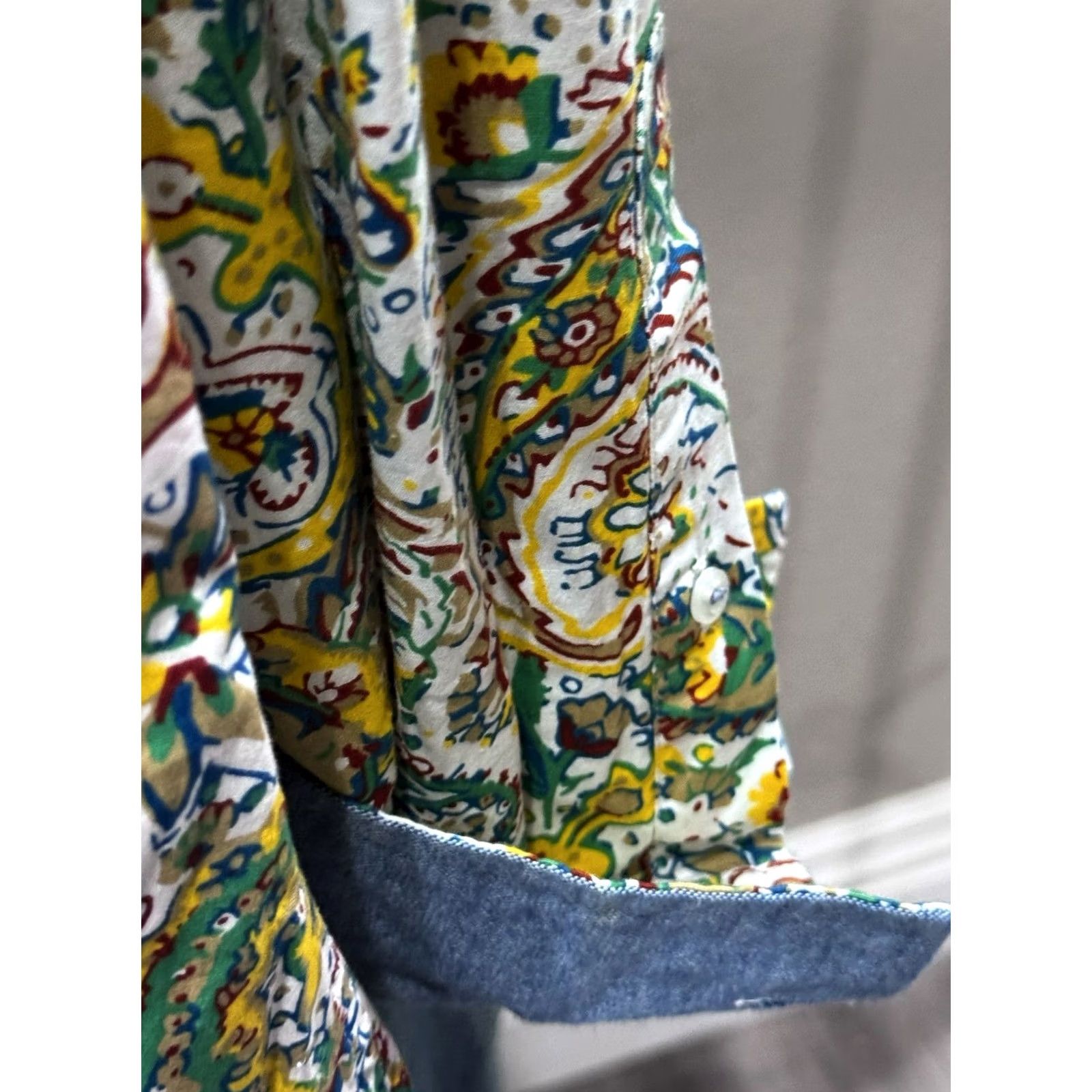 Cremieux Daniel Cremieux Premium Paisley XL LONG SLEEVE SHIRT Mens XS? No Size XL? Size US XL / EU 56 / 4 - 7 Thumbnail