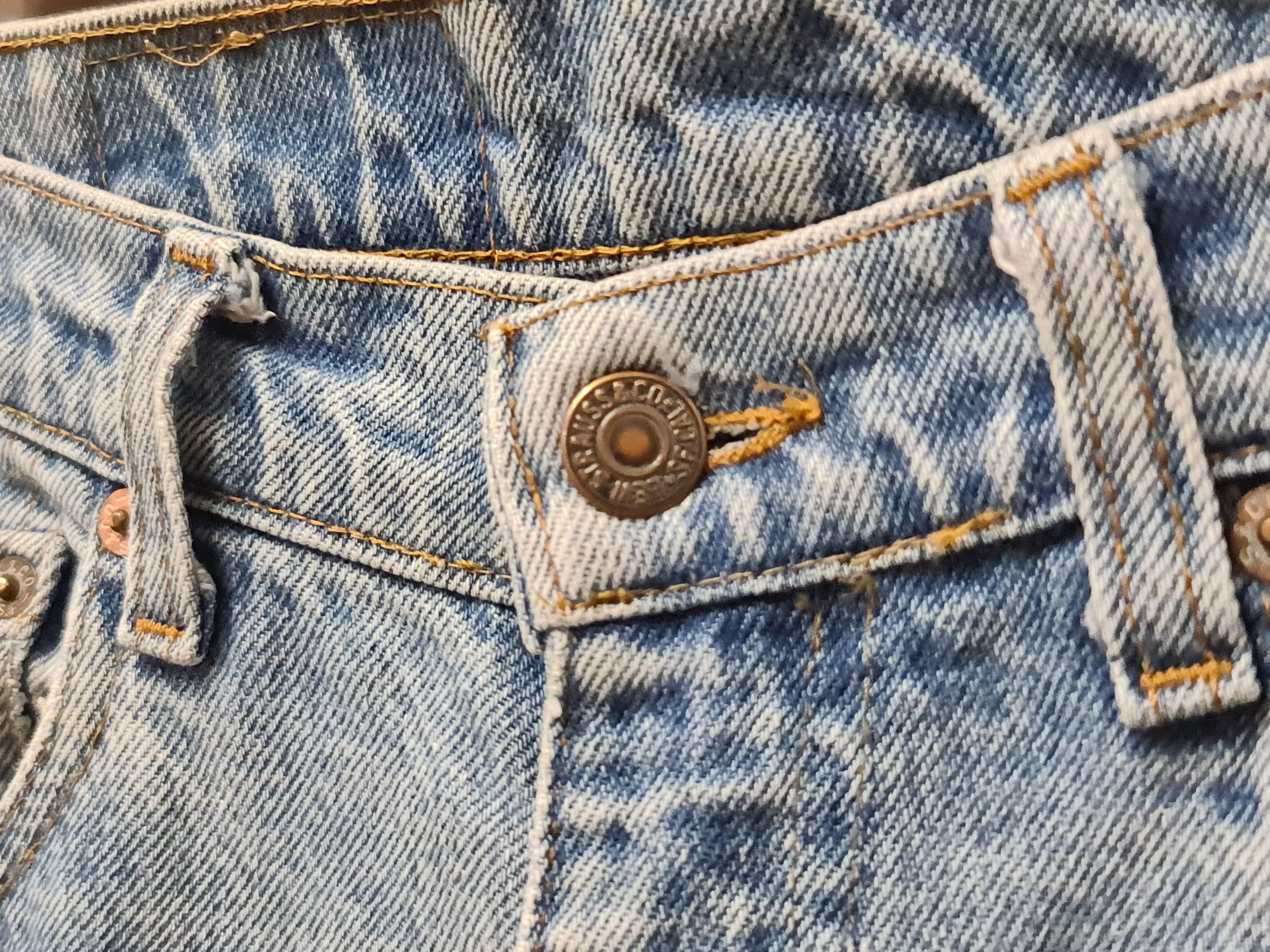 Levi's 90s Vintage Levi's blue washed denim made in USA jeans pants Size US 33 - 9 Thumbnail