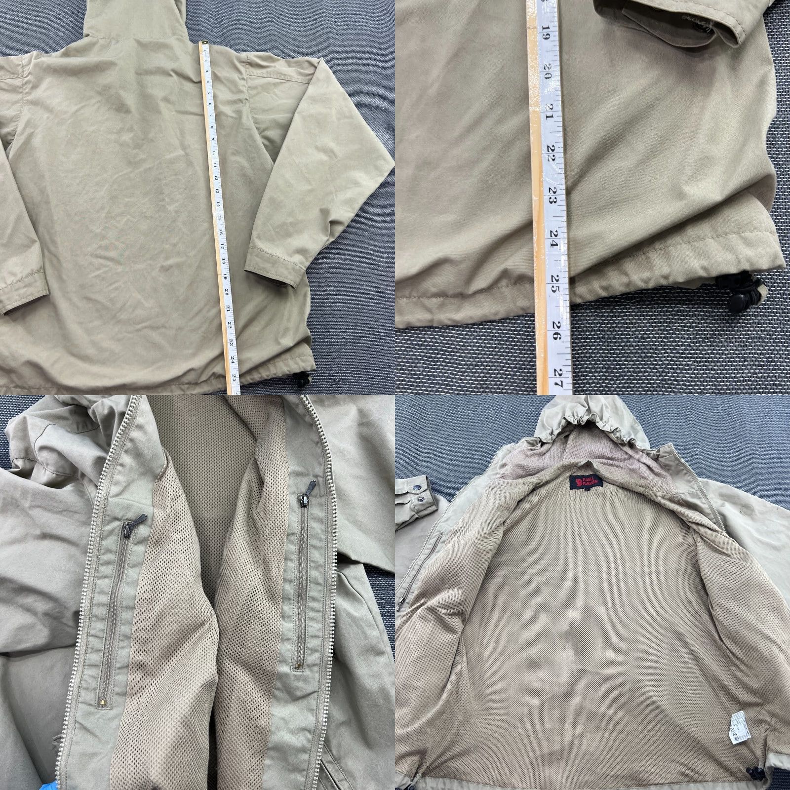 Vintage VINTAGE Fjallraven G-1000 Beige Jacket Mens Medium Hooded Full Zip Size US M / EU 48-50 / 2 - 8 Thumbnail