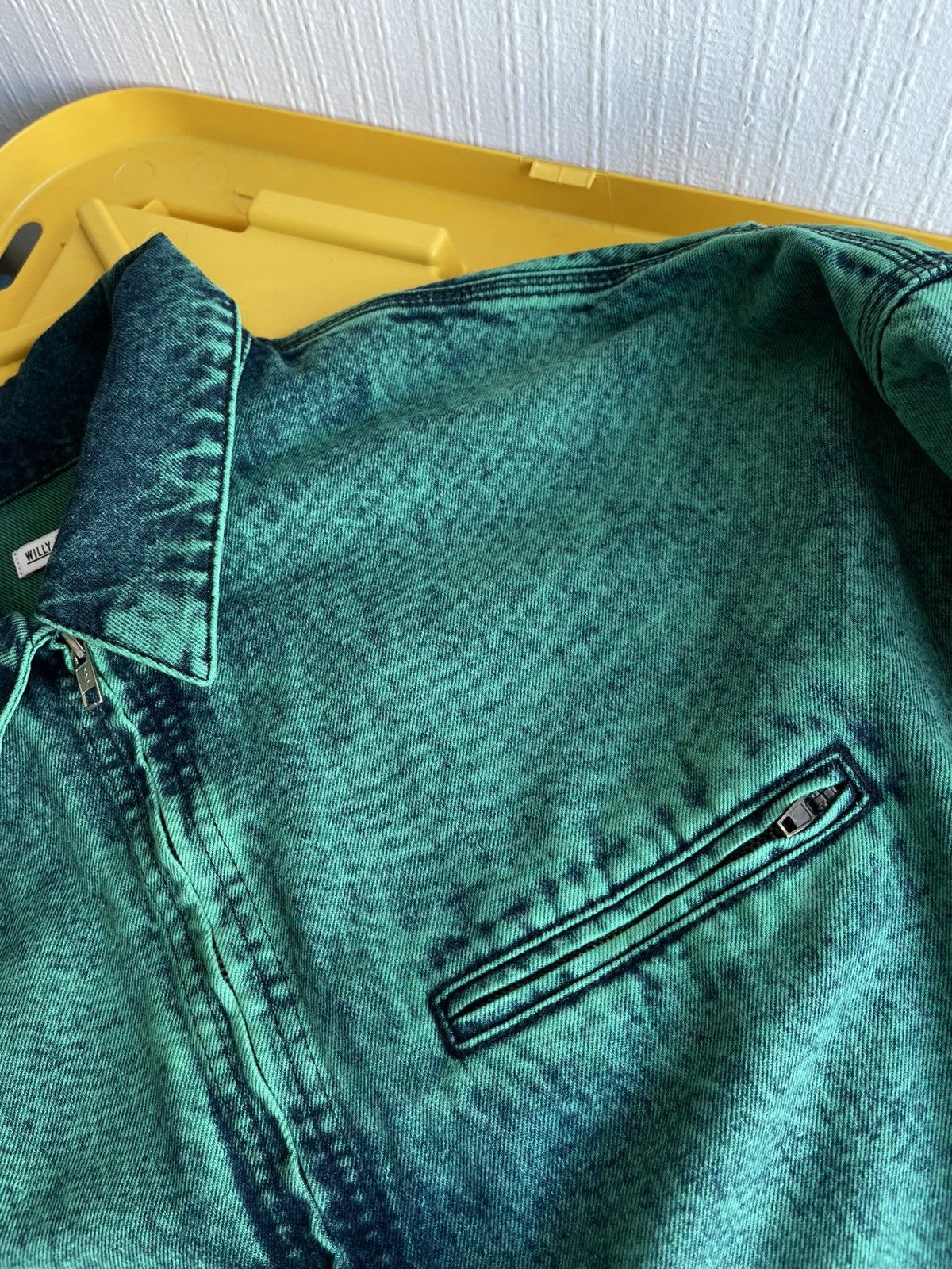 Willy Chavarria WILLY CHAVARRIA DOWNTOWN OVER GREEN DENIM SET Size US M / EU 48-50 / 2 - 4 Thumbnail