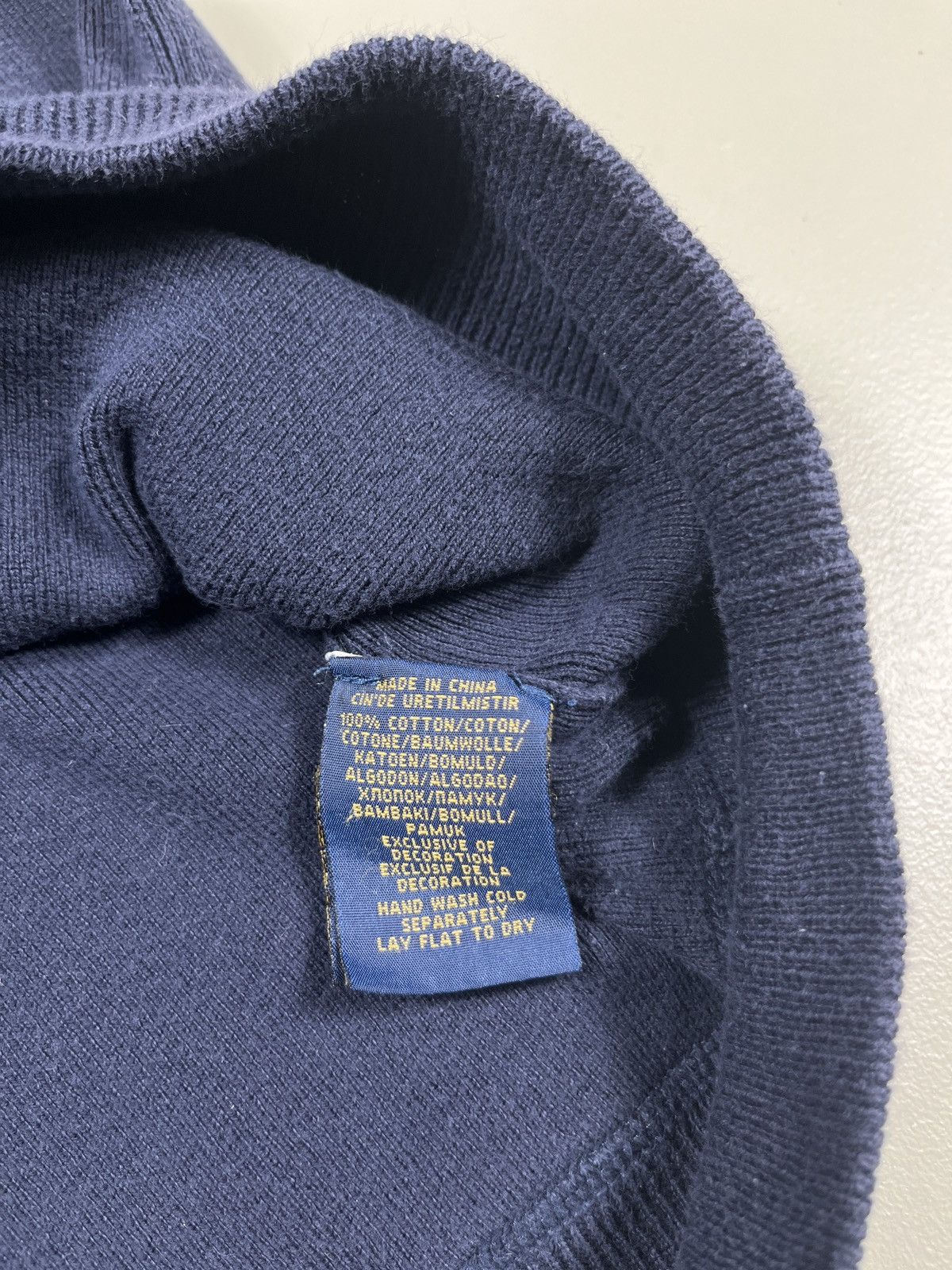 Polo Ralph Lauren Ralph Lauren Sweater Navy blue Size US M / EU 48-50 / 2 - 6 Thumbnail