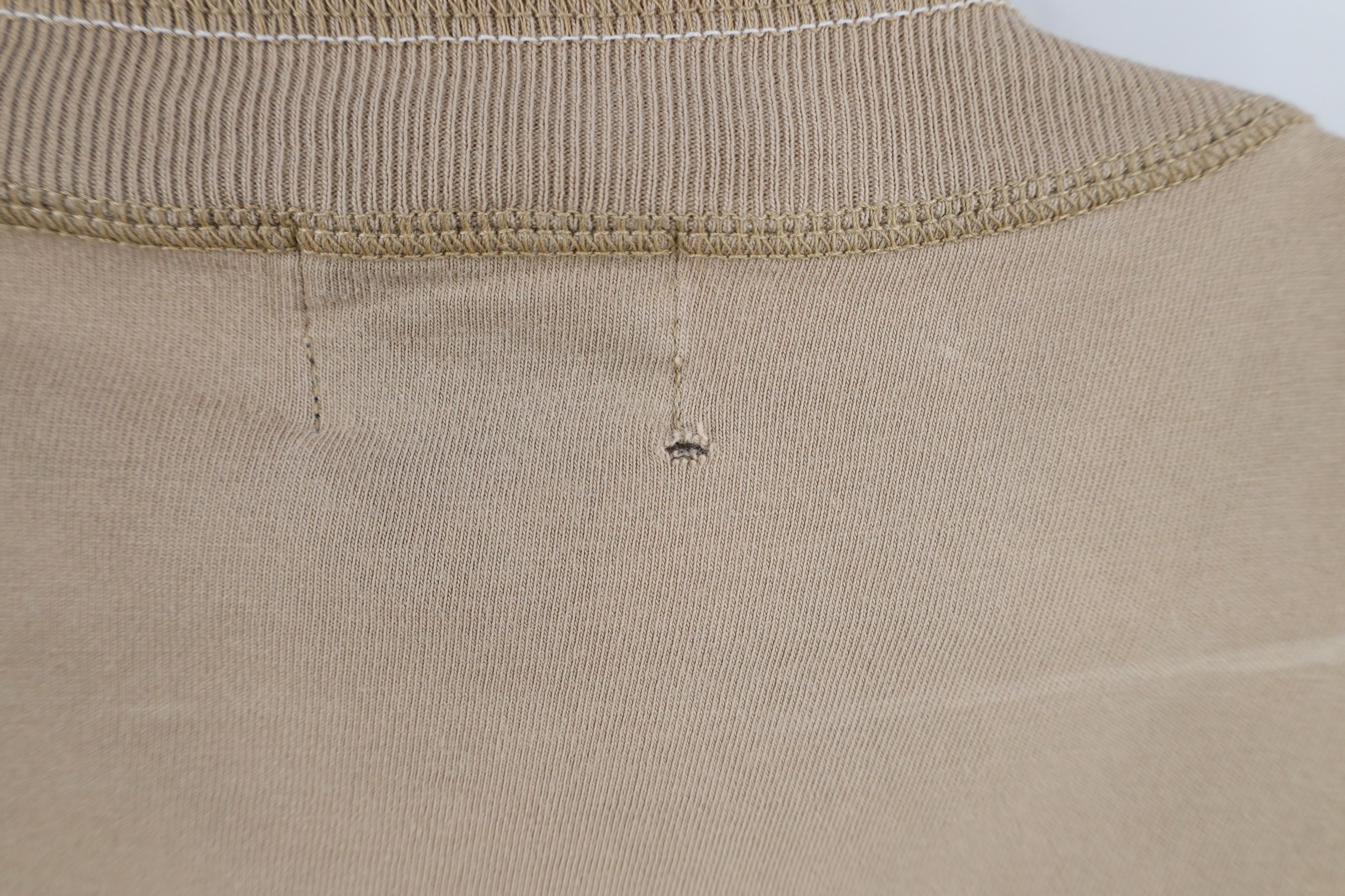 Vintage Vintage 90s Streetwear Long Sleeve Henley T-Shirt Beige Size US L / EU 52-54 / 3 - 8 Thumbnail