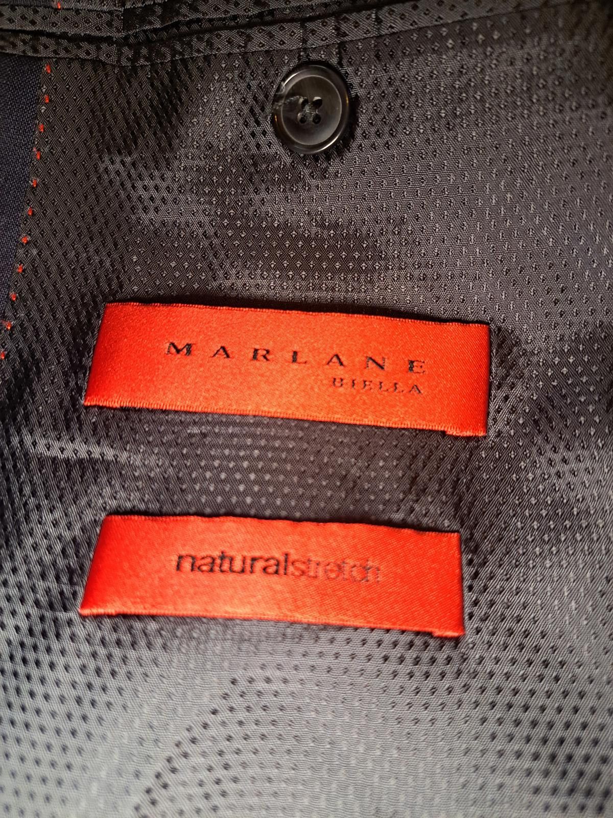 Hugo Boss Hugo Boss Marlane Biella Sport Coat Mens 40S Navy Blue Wool Size 40S - 4 Thumbnail