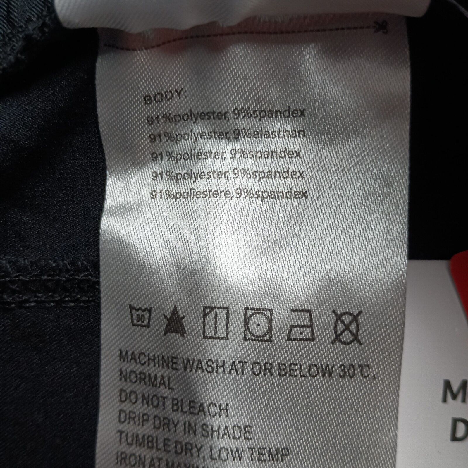 & Other Stories BALEAF Hiking Cargo Pants Men's L Black UPF Water Resistant Size US 30 / EU 46 - 5 Thumbnail