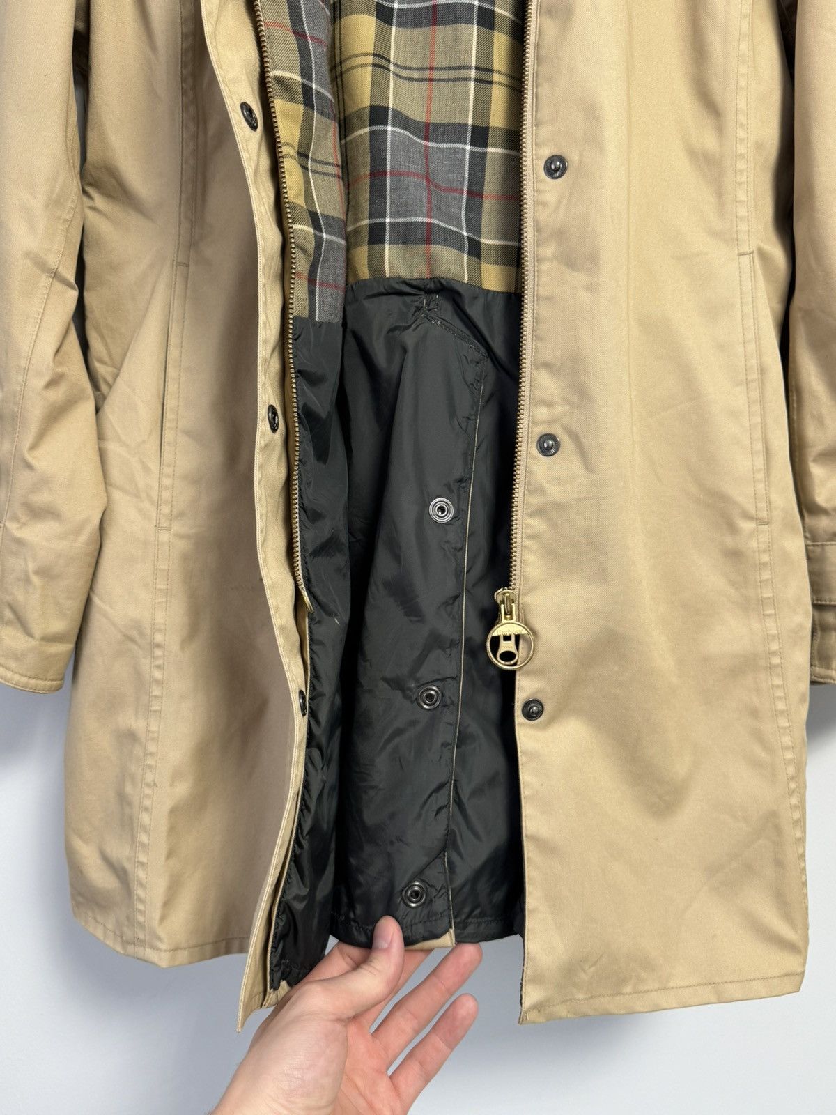 Barbour Barbour Waterproof Jacket Coat Breathable Check Vintage Size M / US 6-8 / IT 42-44 - 20 Thumbnail