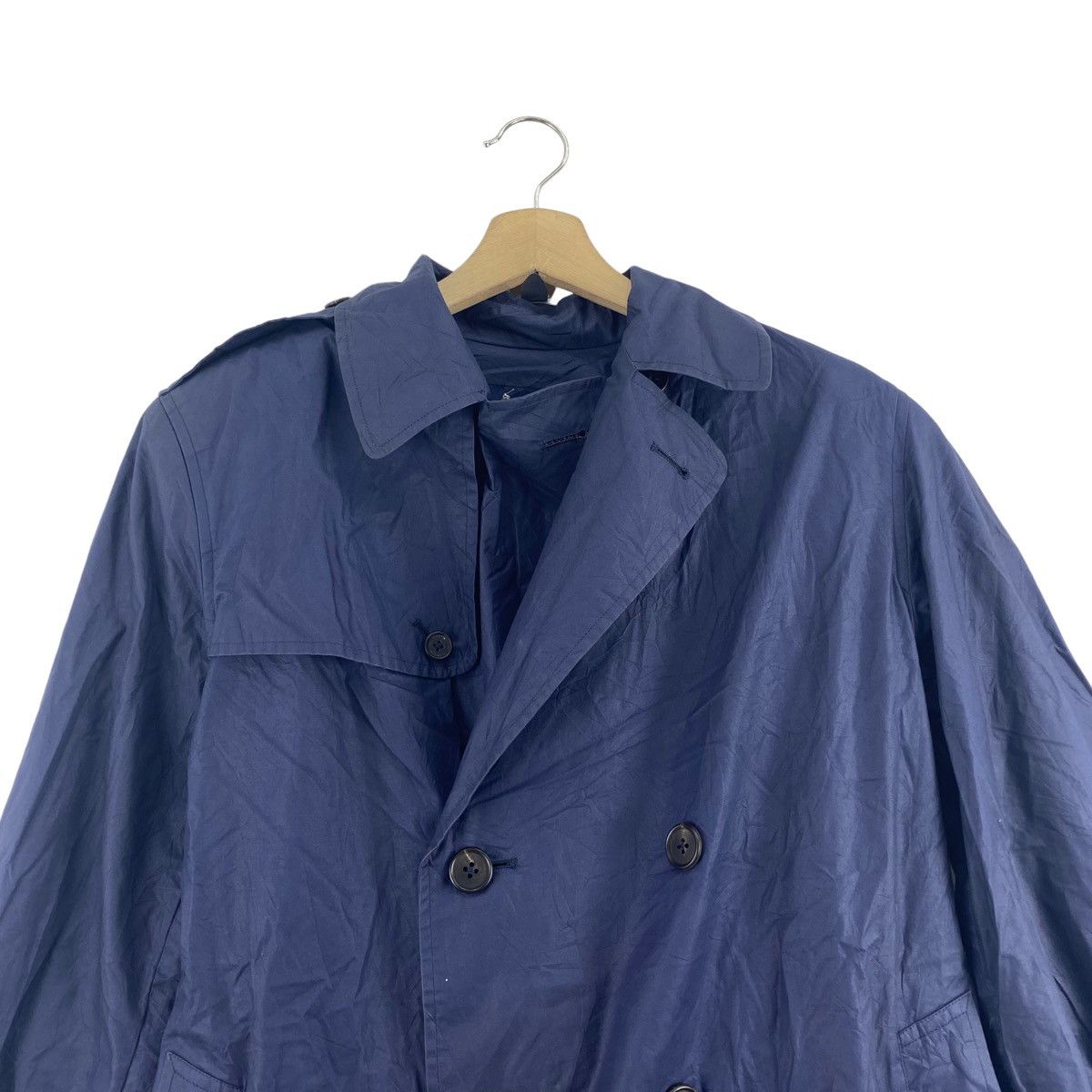 Ralph Lauren × Vintage Vintage RALPH LAUREN Impact21 Navy Trench Coat Parka Size L / US 10 / IT 46 - 2 Thumbnail