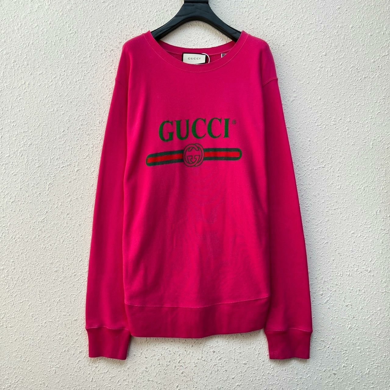 Gucci Gucci Belt print sweatshirt 2501-Nextarrow Size US XL / EU 56 / 4 - 1 Thumbnail
