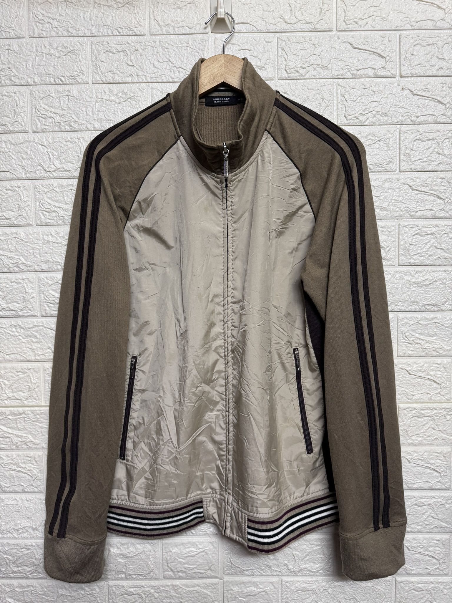 Burberry × Designer Burberry Black Label Zipper Jacket Size US M / EU 48-50 / 2 - 10 Thumbnail