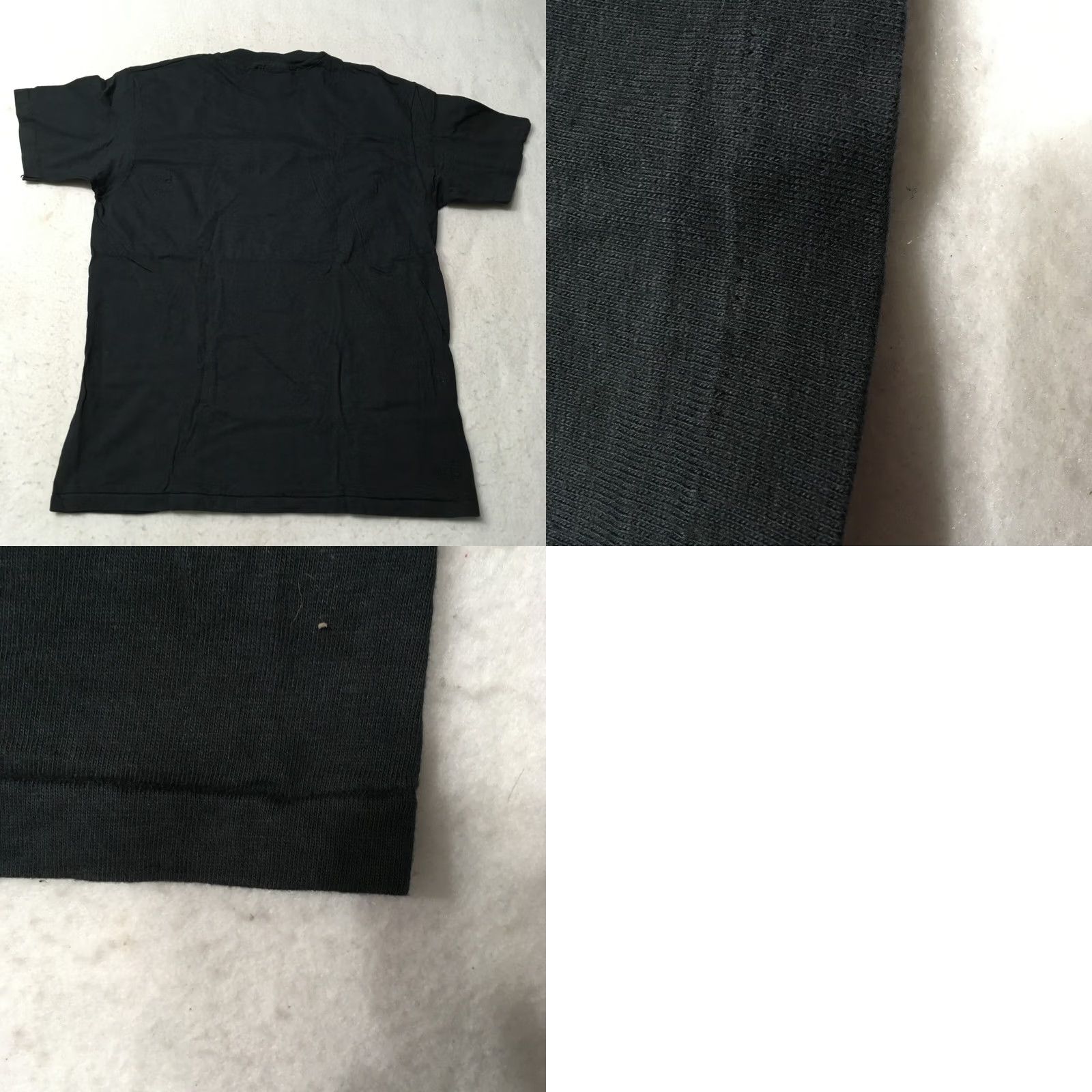 Hanes New Title: Vintage 1989 University Illinois Shirt - Mens Size Medium, Solid Cotton, Embroidered, Black Size US L / EU 52-54 / 3 - 8 Thumbnail