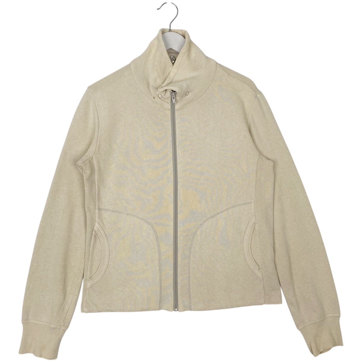Vintage Vintage Zucca Issey Miyake Beige Full Zip Pullover Size S Size US S / EU 44-46 / 1 - 1 Thumbnail