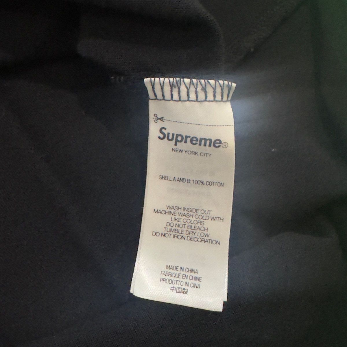 Supreme Supreme Layered Hooded L/S Top Size US S / EU 44-46 / 1 - 5 Thumbnail