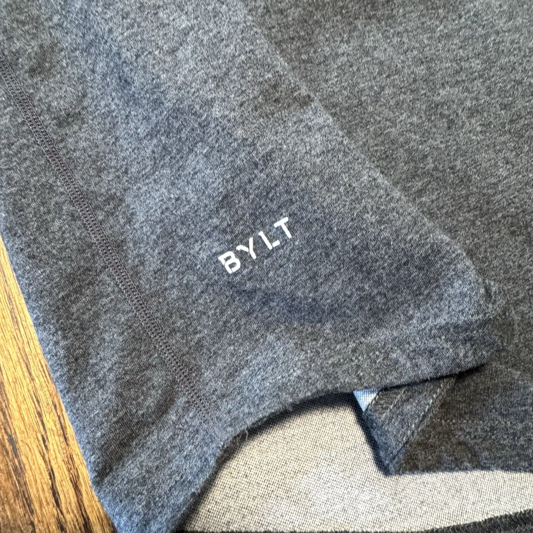 Vintage BYLT Lux Long Sleeve Performance Polo Shirt MEN 2XL Gray Cotton Stretch Polo Mens Golf All Seasons Breathable Classic Modern Designer Sports Size US XXL / EU 58 / 5 - 4 Thumbnail
