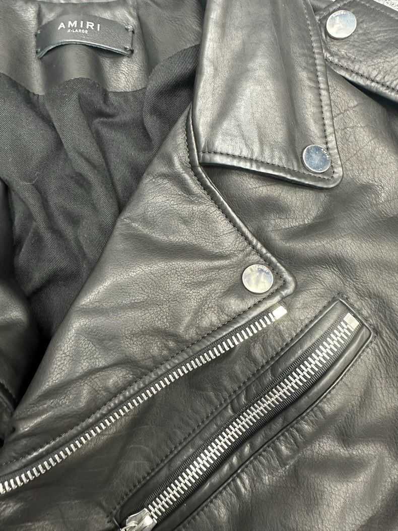 Amiri Amiri Tassel leather jacket 2502-Nextarrow Size US XL / EU 56 / 4 - 3 Thumbnail