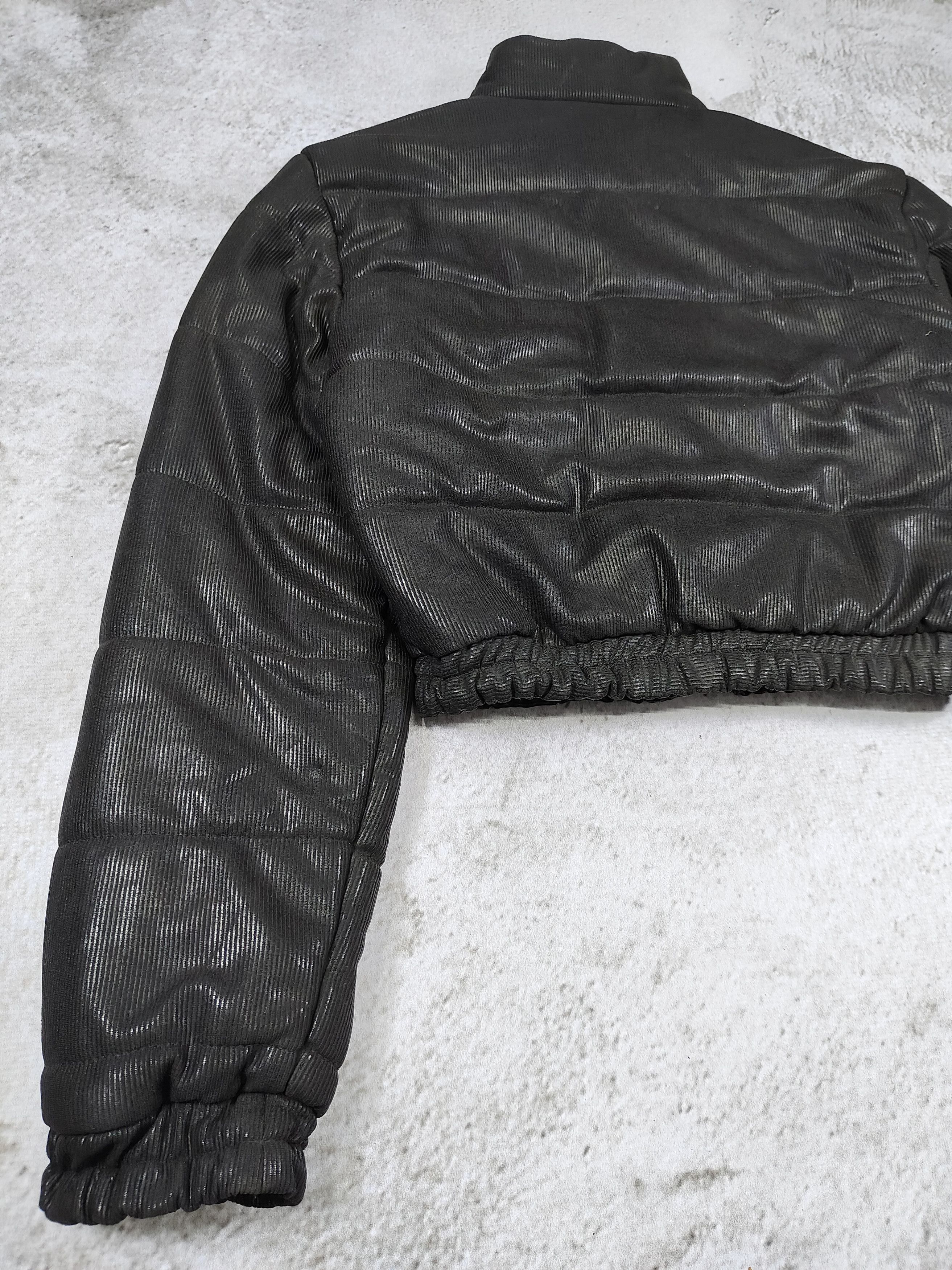 Versace Jeans Couture 90s Versace JC- Archive Ribbed Puffer Style Cropped Jacket Size US M / EU 48-50 / 2 - 9 Thumbnail