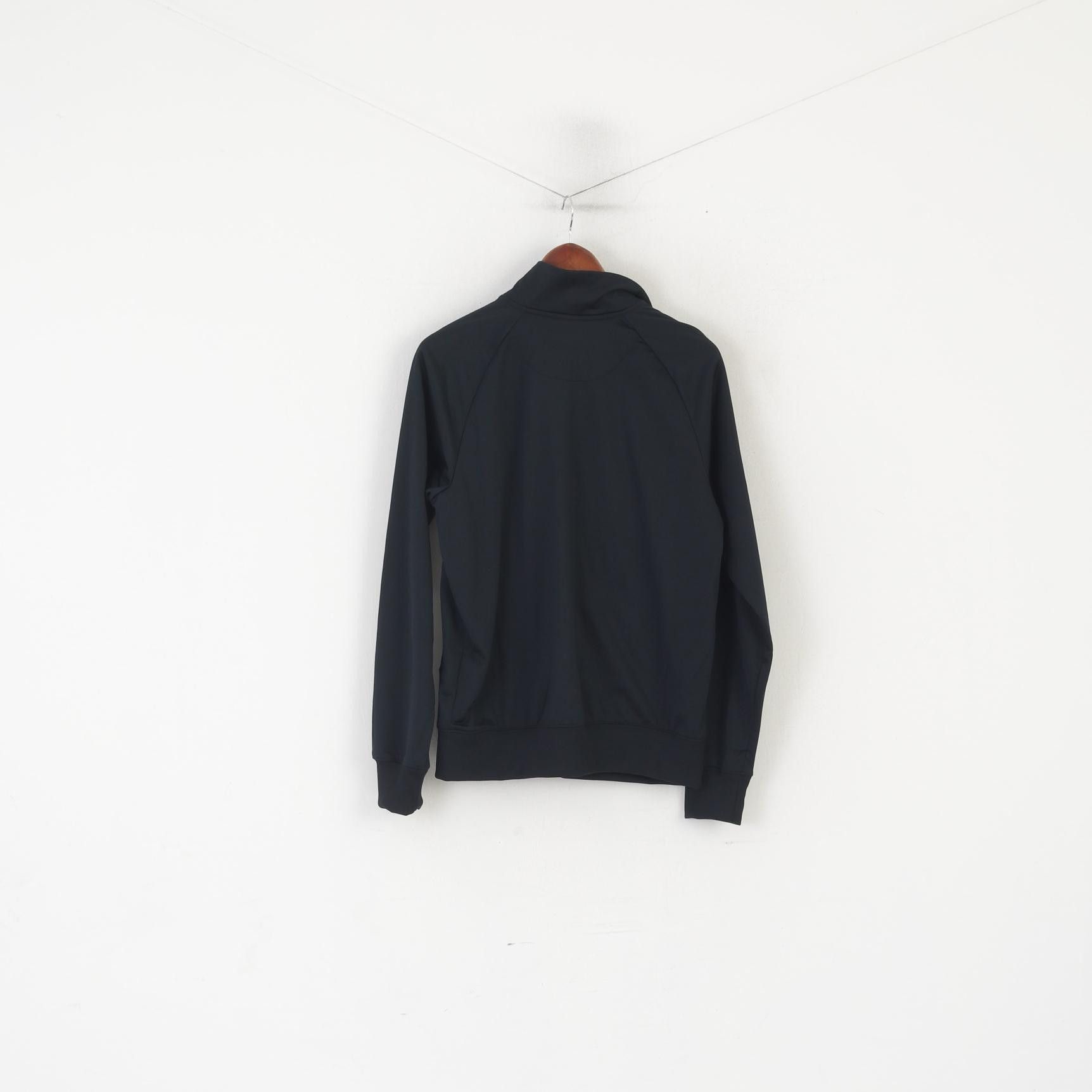 Nike Nike Men M Sweatshirt Black Shiny Vintage 7092 Size US M / EU 48-50 / 2 - 7 Thumbnail