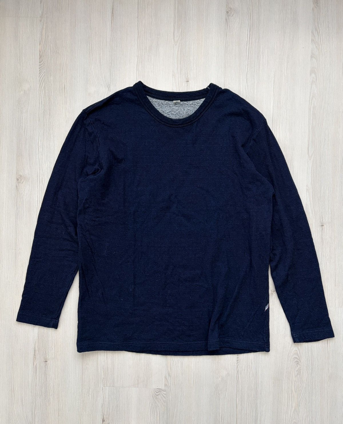 Pure Blue Japan Pure Blue Japan Indigo Light Sweatshirt Size US XL / EU 56 / 4 - 1 Thumbnail