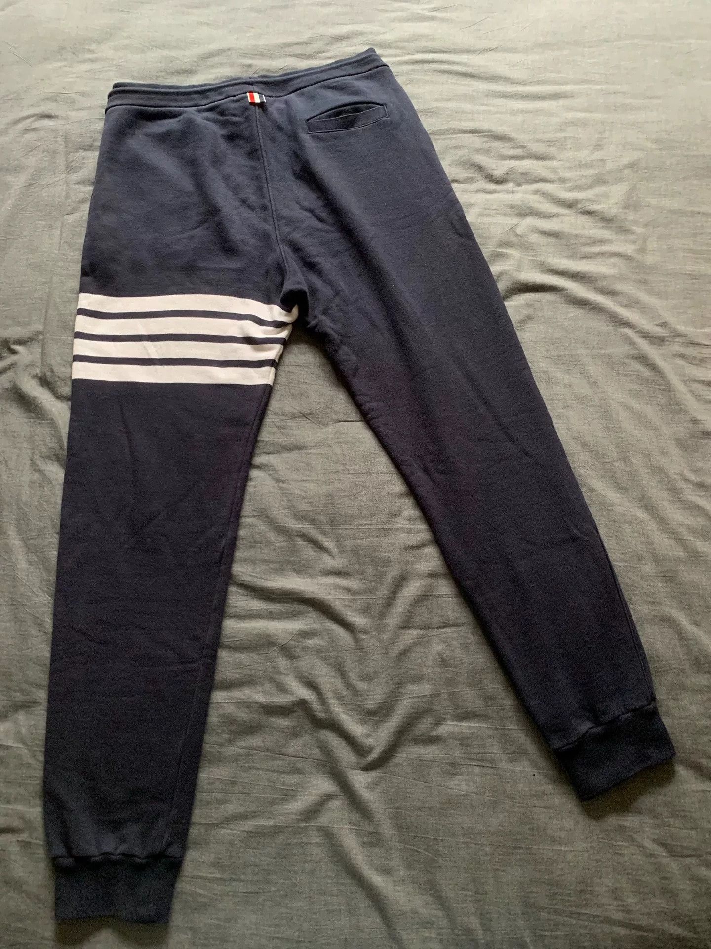 Thom Browne Thom Browne TB 4-Stripe Track Pants Size US 30 / EU 46 - 2 Thumbnail