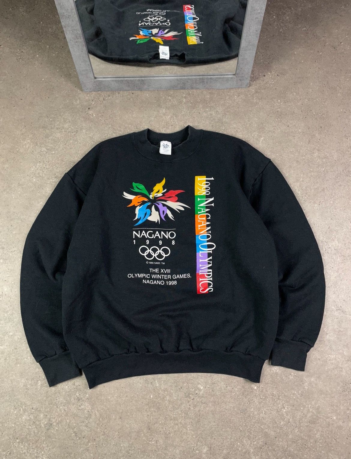 Mizuno × Sports Specialties × Vintage Vintage 1998 Nagano Olympics Winter Games Sweatshirts Size US L / EU 52-54 / 3 - 1 Thumbnail