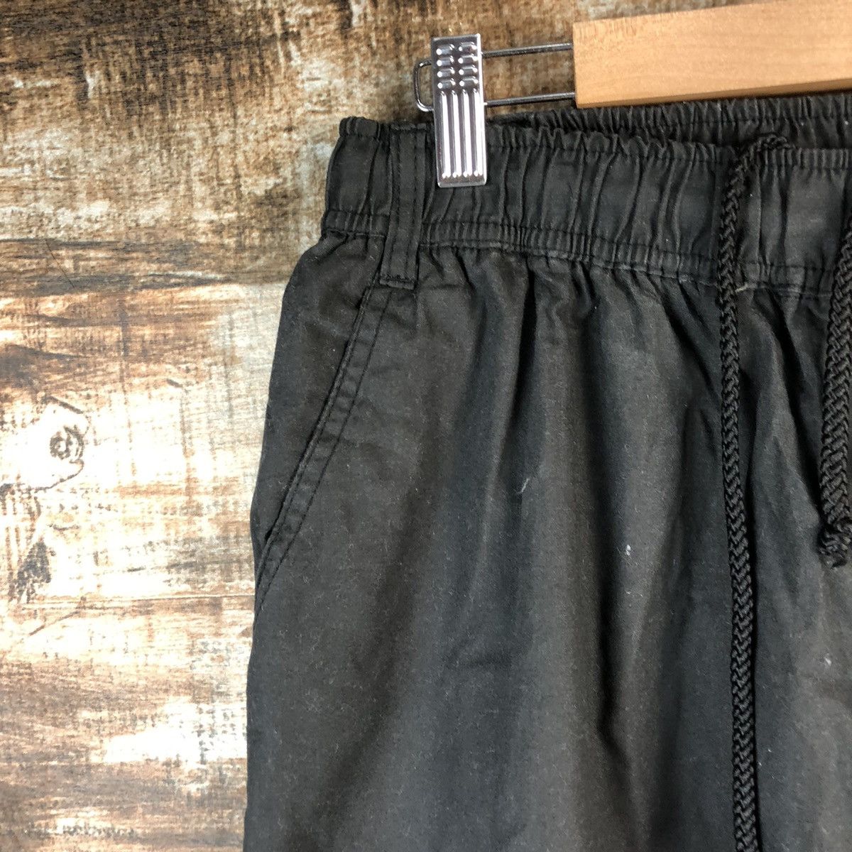 Japanese Brand Japanese Brand Black Cargo Multipocket Pants #A2529 Size US 31 - 7 Thumbnail
