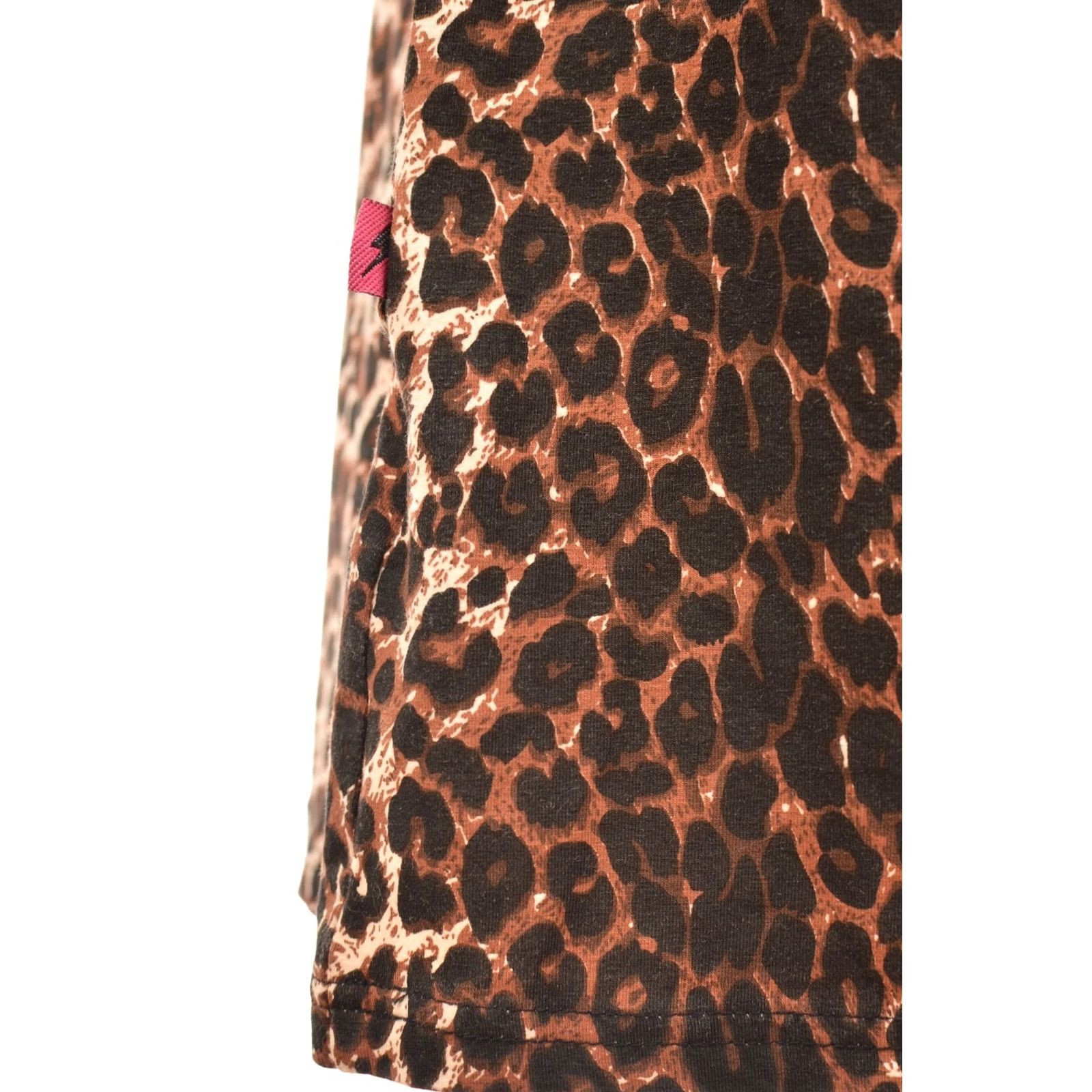 Tripp NYC Tripp NYC Daang Goodman Leopard Leo Mini Dress Made in USA Size L Brown Mini Dress Womens L Leopard Leo 90s Inspired Size L / US 10 / IT 46 - 4 Thumbnail