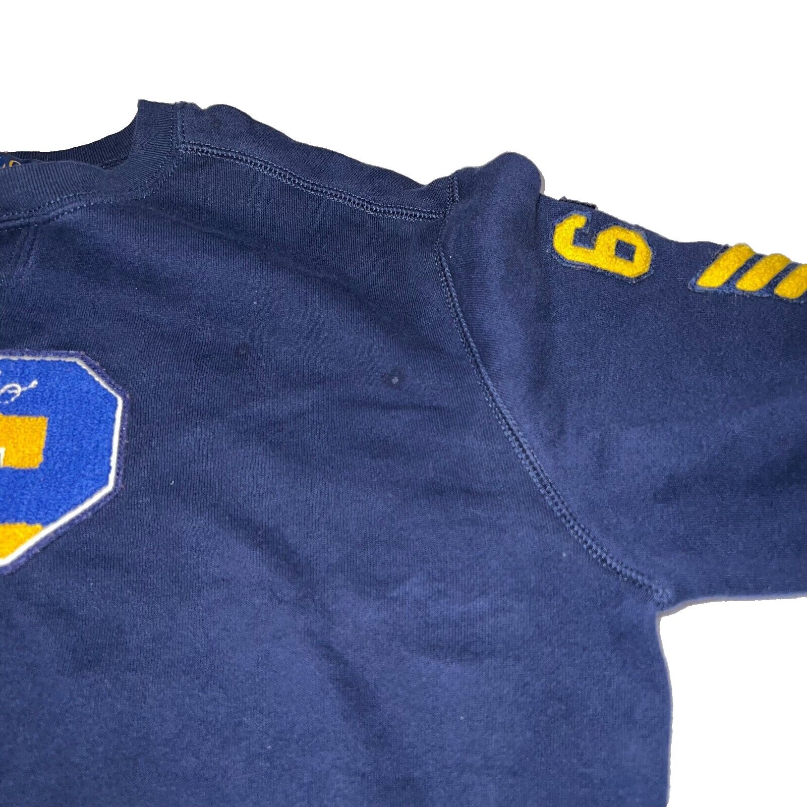 Polo Ralph Lauren Polo Ralph Lauren P Patch 67 Varsity Split Sweater Small Size US XS / EU 42 / 0 - 8 Thumbnail