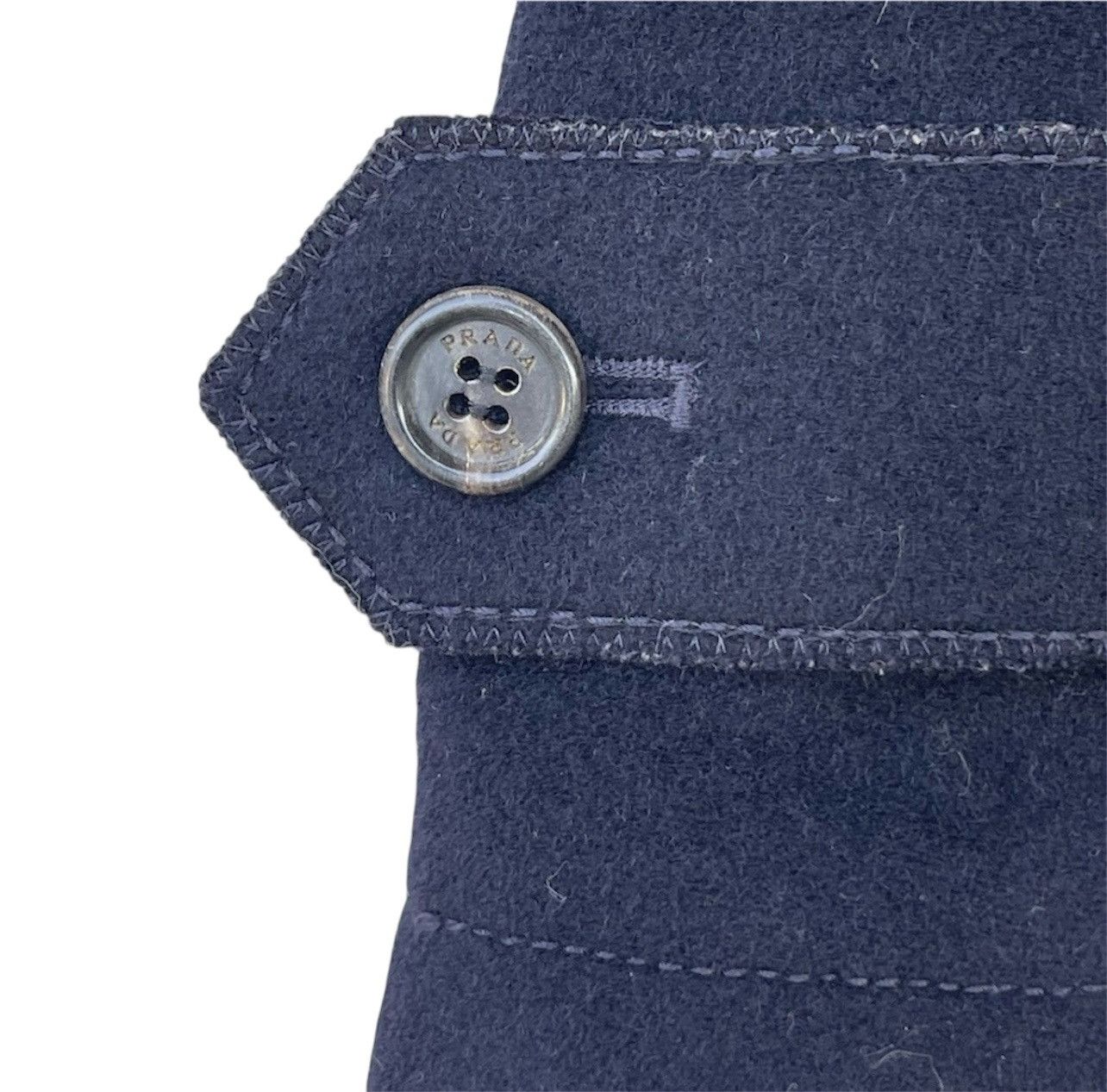 Prada PRADA Art SGV922 Double Breasted Virgin Wool Jacket Saiz 48 Size US M / EU 48-50 / 2 - 13 Thumbnail