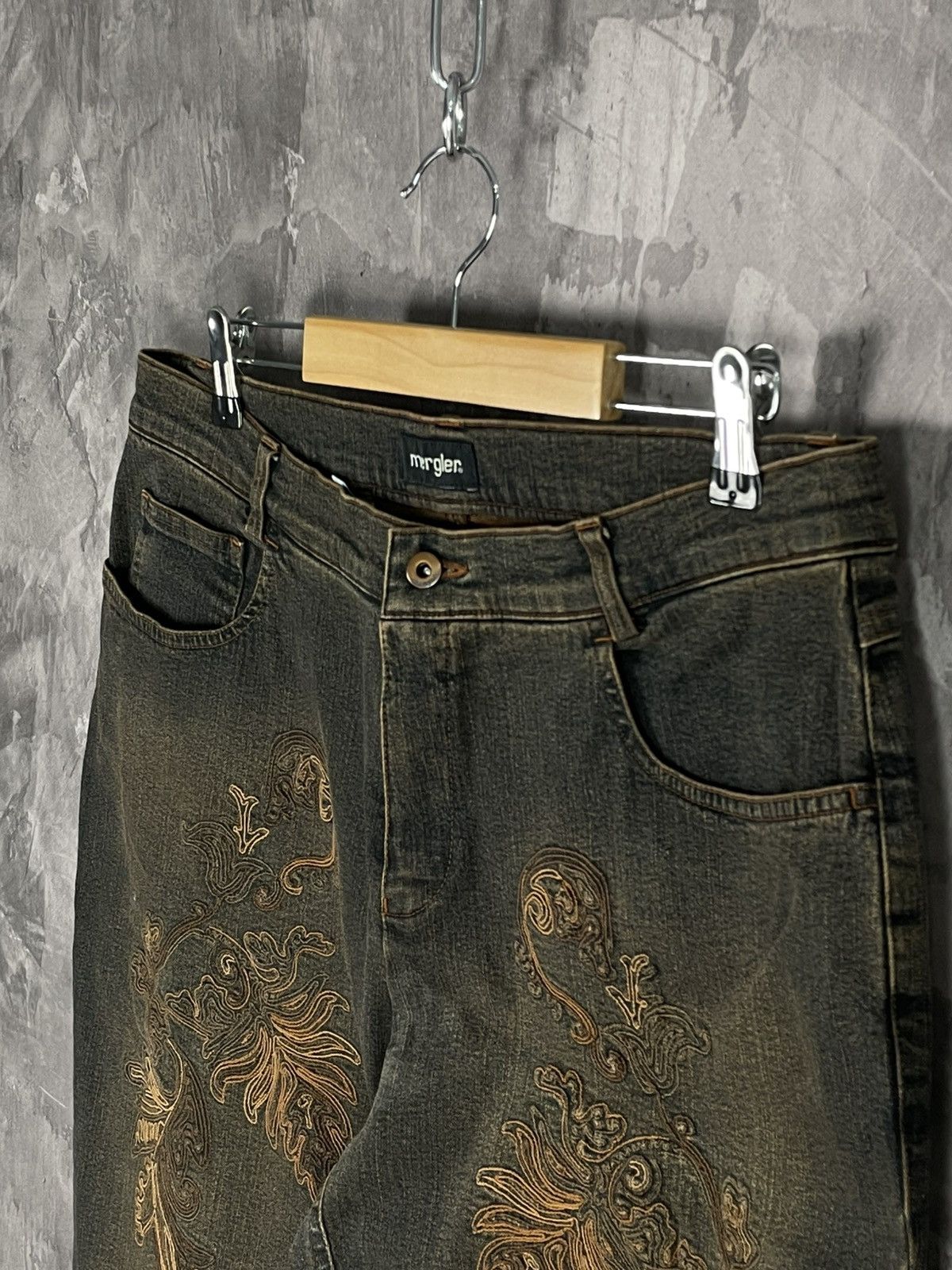 Hysteric Glamour × If Six Was Nine × Vintage Vintage Diesel Style jeans distressed faded brown denim y2k Size US 32 / EU 48 - 10 Thumbnail