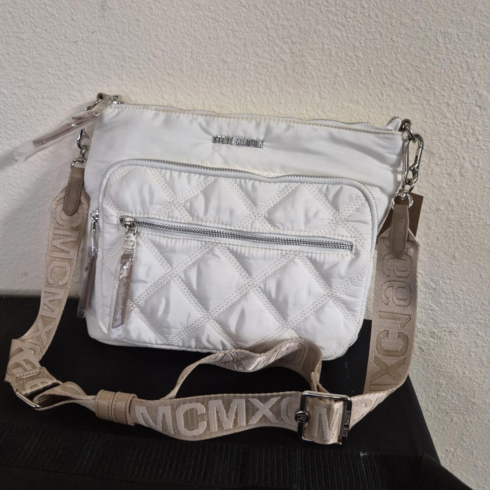Steve Madden Steve Madden Forrest Nylon Quilted North South Crossbody Size ONE SIZE - 4 Thumbnail