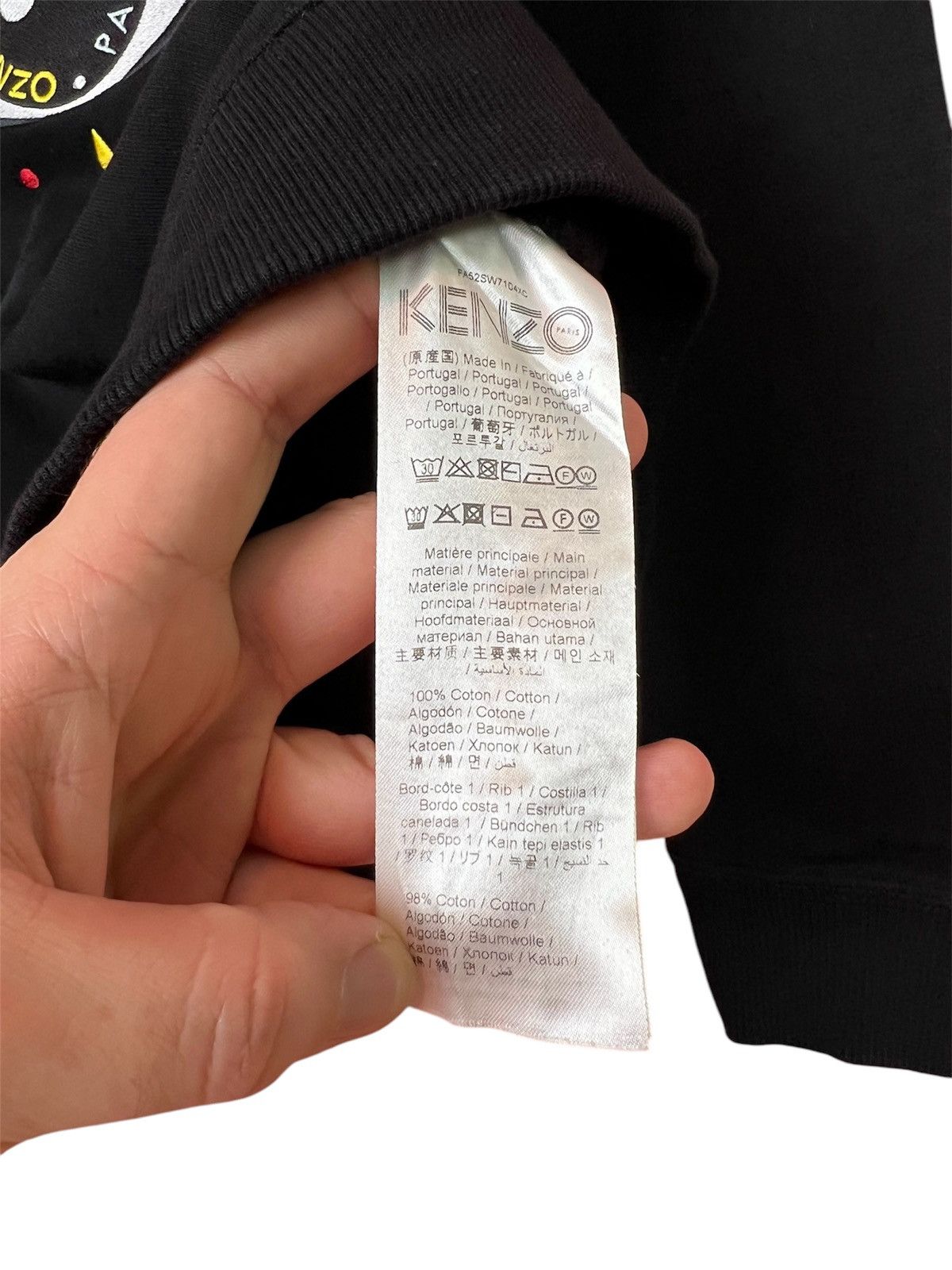 Kenzo kenzo sweatshirt women's eye luxury streetwear size L Size L / US 10 / IT 46 - 5 Thumbnail