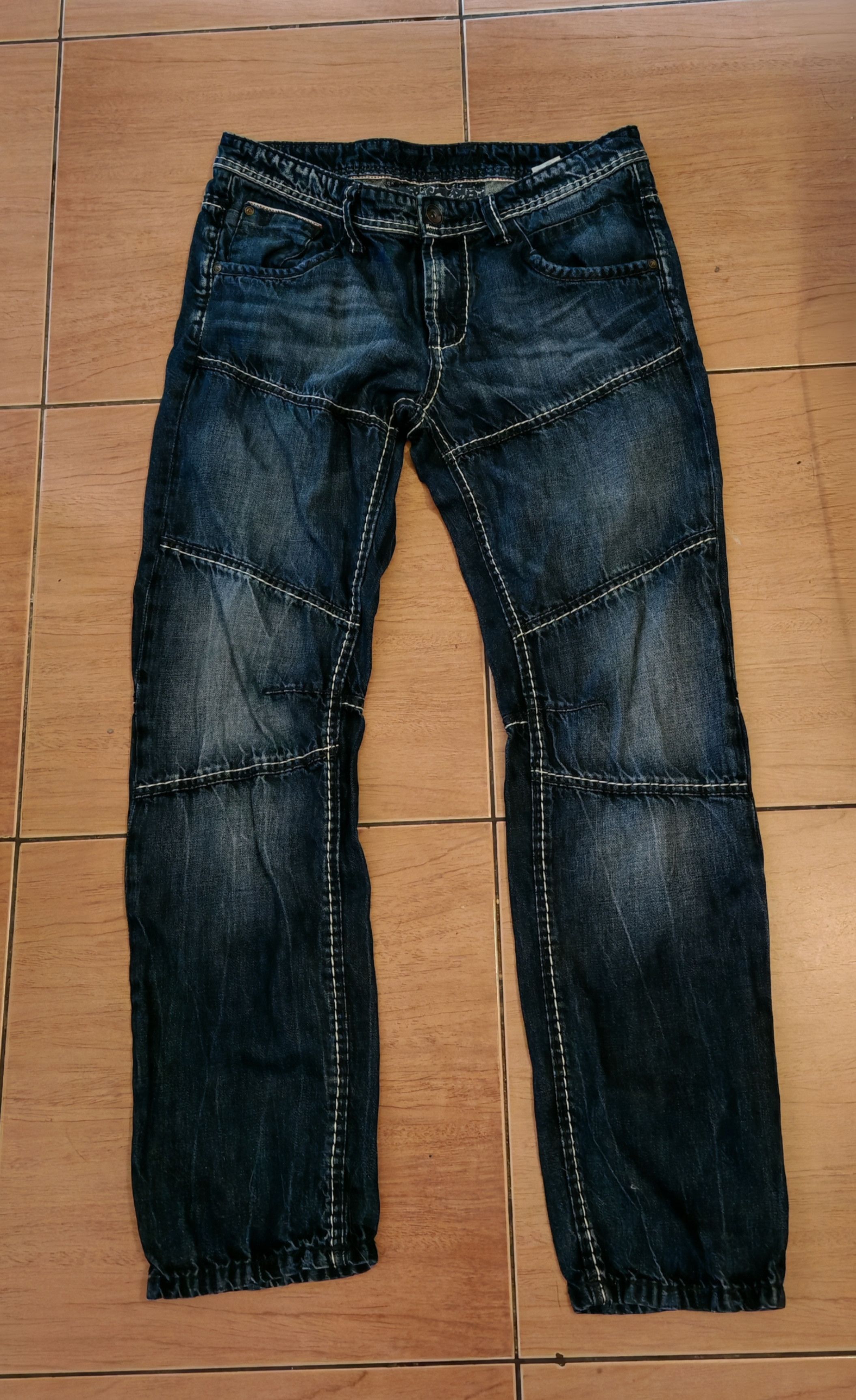 Camp David Y2K Camp David Biker Jeans Motorcycle size 31 Size US 31 - 3 Thumbnail