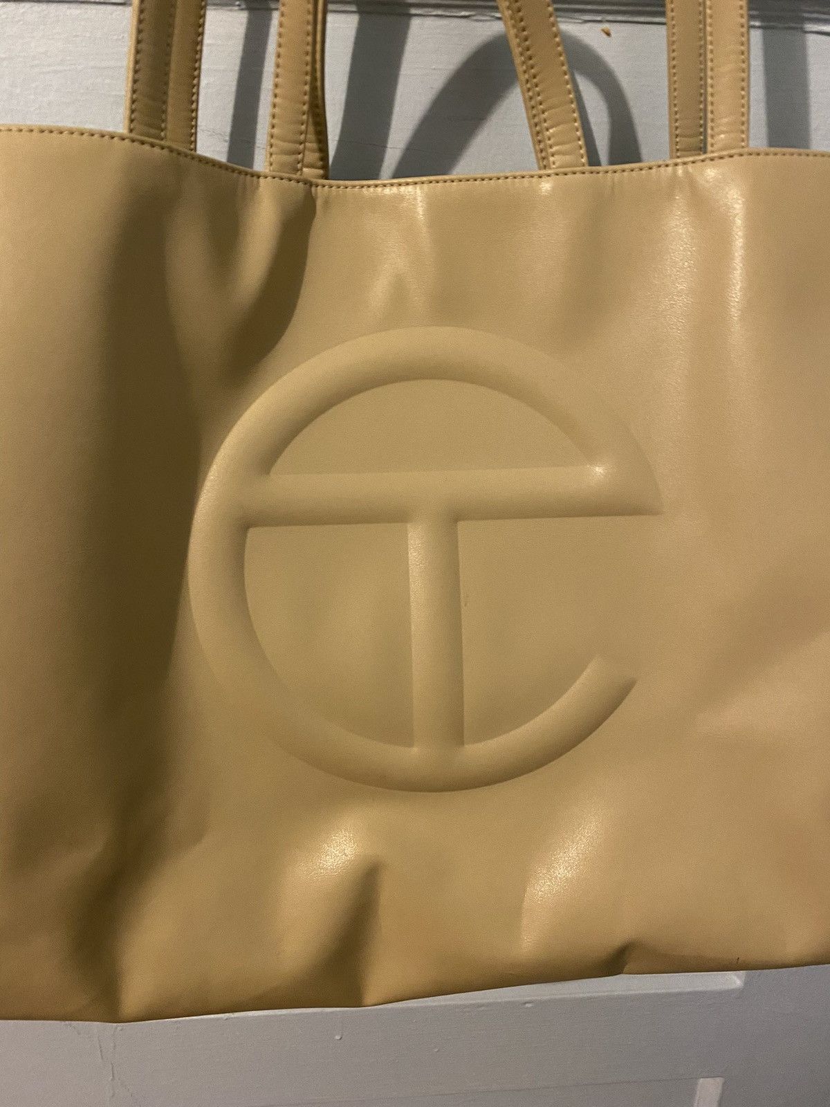 Telfar Telfar Large Shopping Bag ‘Cream’ Size ONE SIZE - 3 Thumbnail