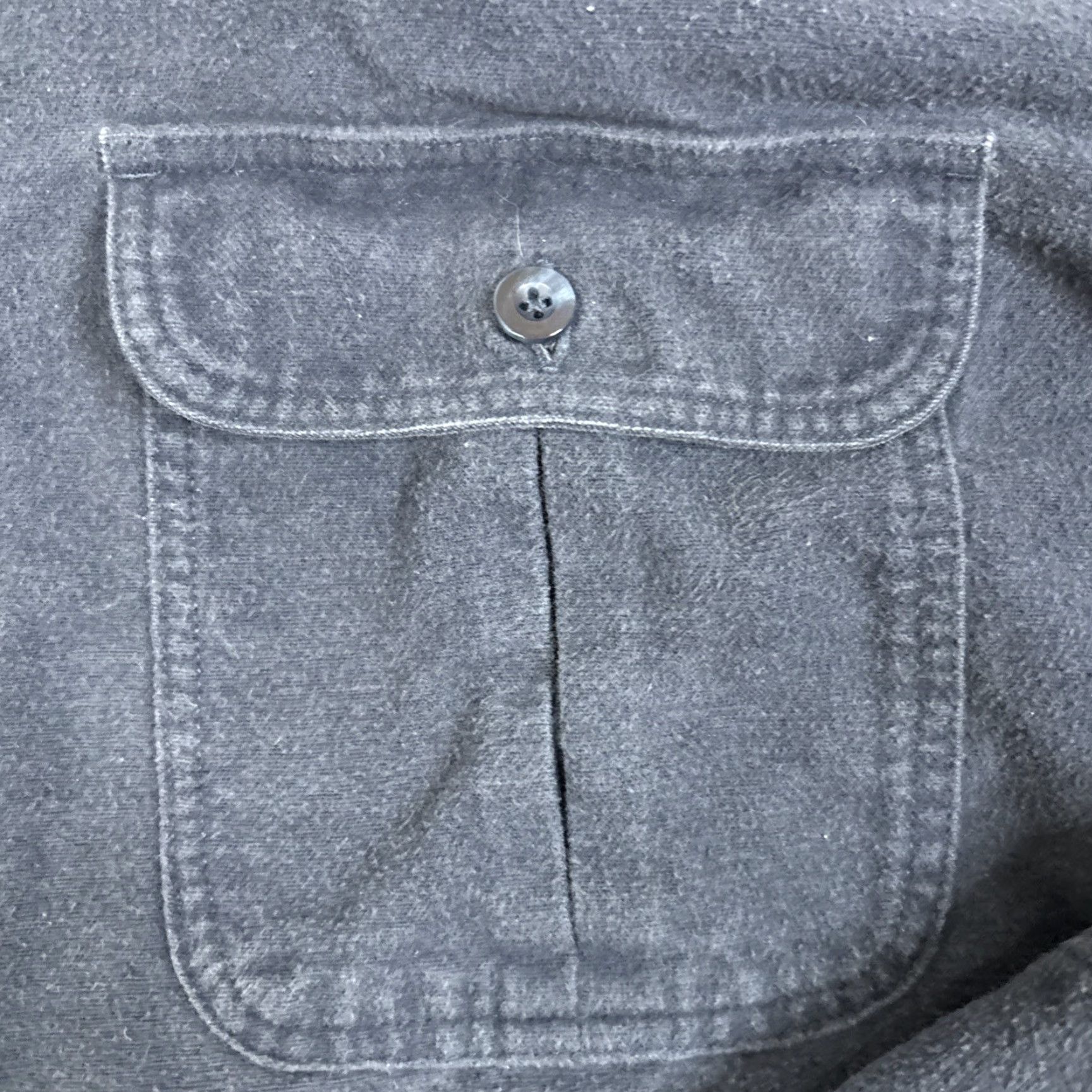 Vintage Cabela’s Button Down Men’s Medium Navy Blue Chamois Pockets Longsleeve M Navy Blue Mens Shirt Button-Up Long Sleeve Chamois Pockets Size US M / EU 48-50 / 2 - 3 Thumbnail