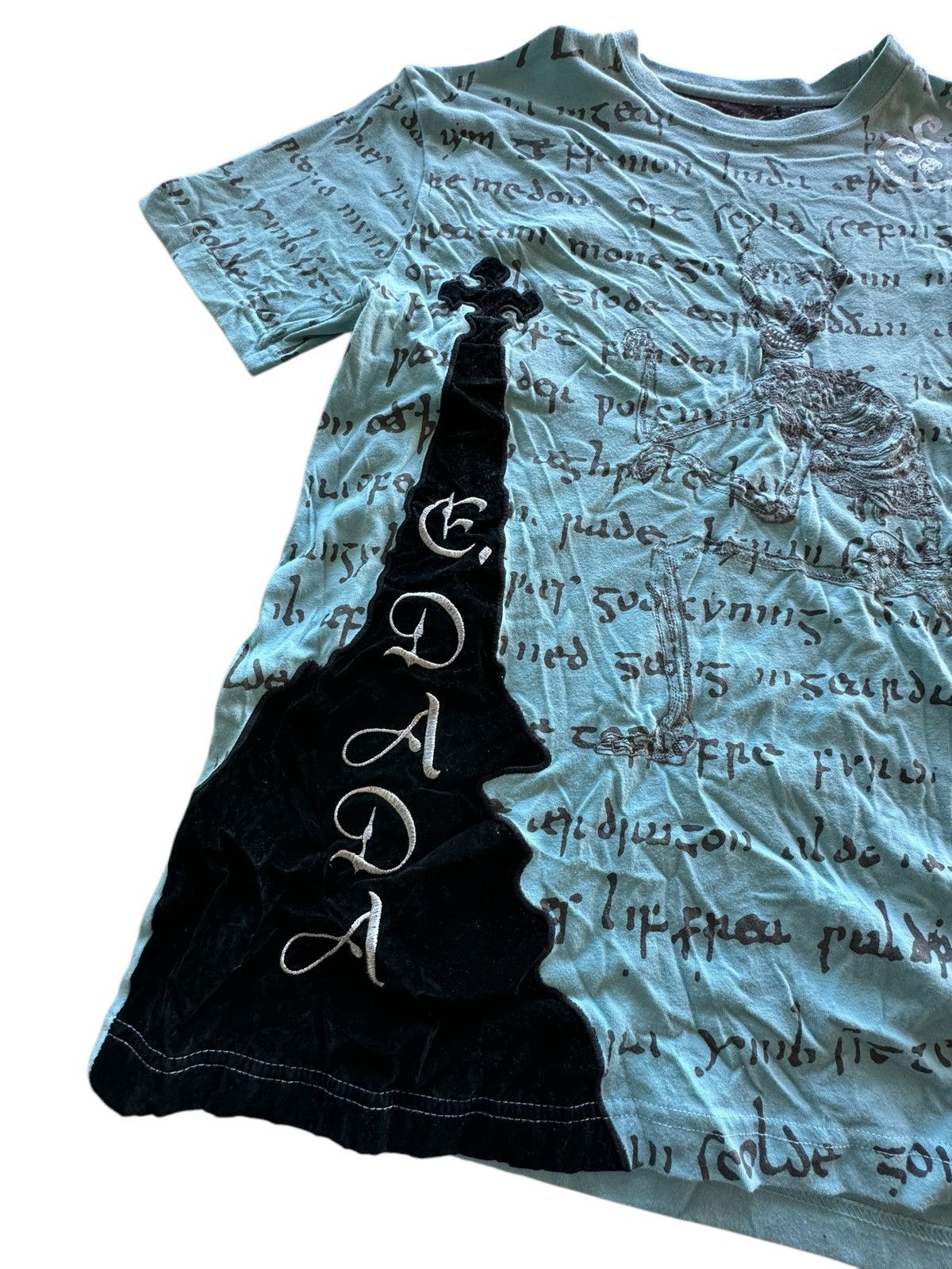 Other Edward Dada Double Sided Felt Graphic Print Tee Size US XXL / EU 58 / 5 - 2 Thumbnail