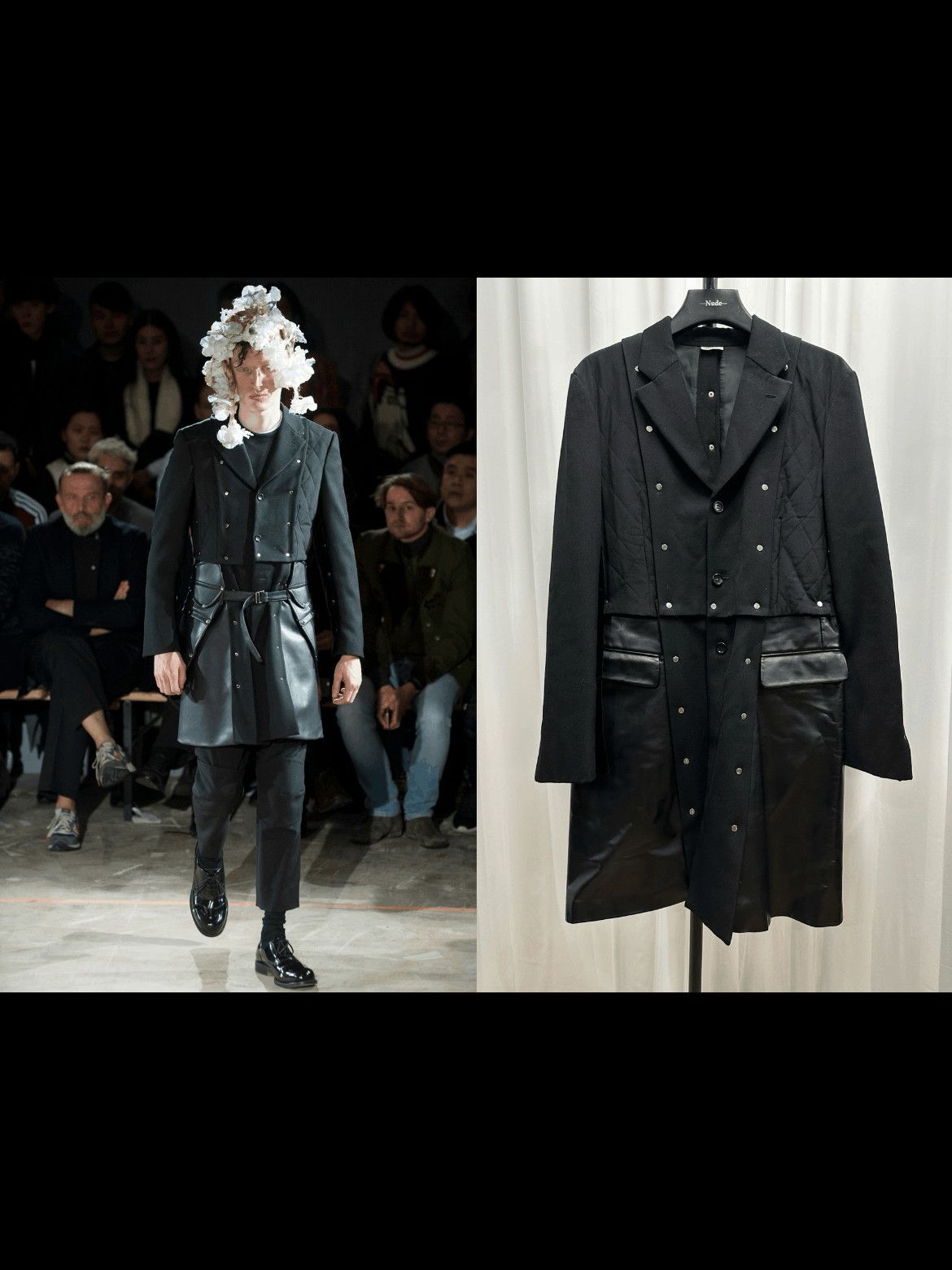 Comme des Garcons Comme Des Garcons Homme Plus 16AW Runway Coat-2505 Size US M / EU 48-50 / 2 - 9 Thumbnail