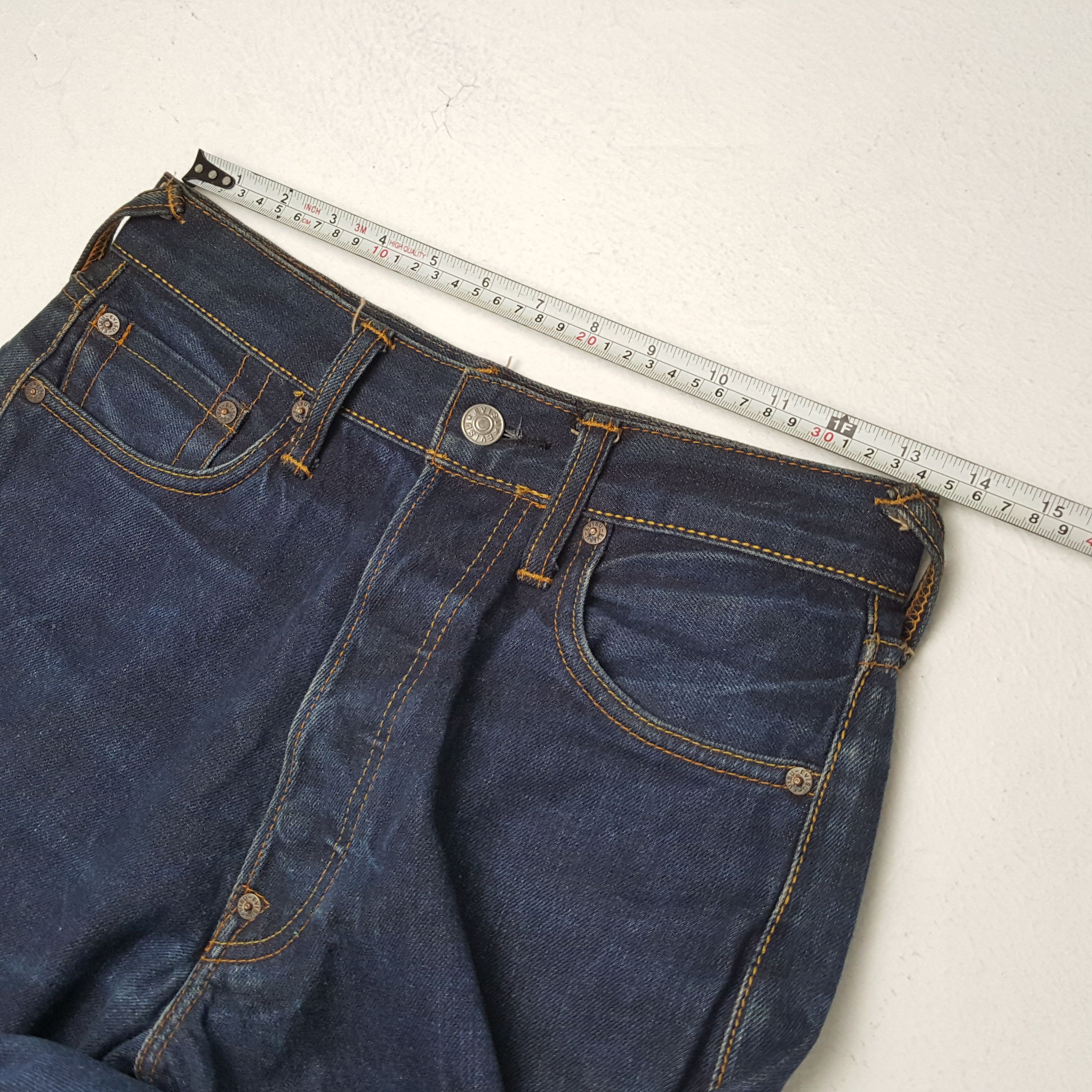Evisu × Japanese Brand × Vintage Vintage EVISU Japanese Brand Daicock Style Jeans Size US 27 - 7 Thumbnail