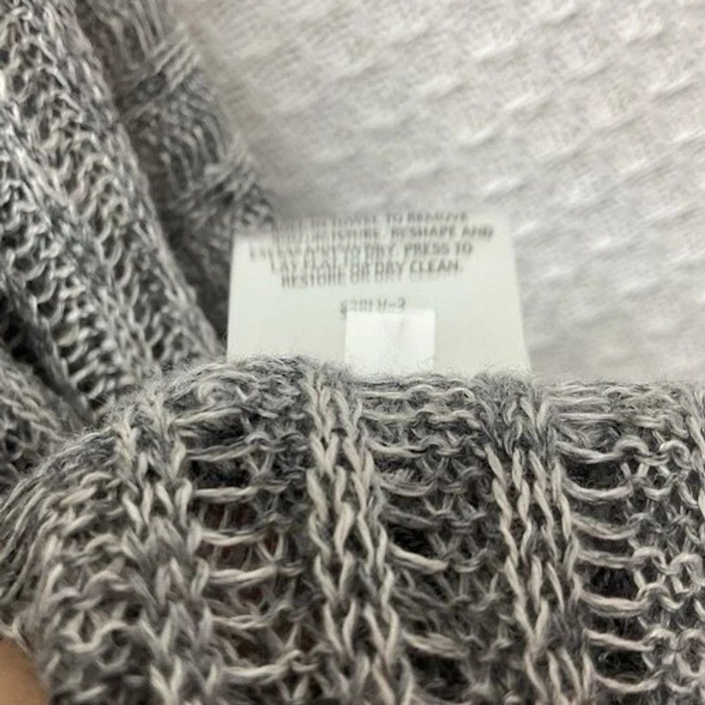 Eileen Fisher Eileen Fisher Open Knit Linen Airy Rustic Cardigan Women L Size L / US 10 / IT 46 - 4 Thumbnail