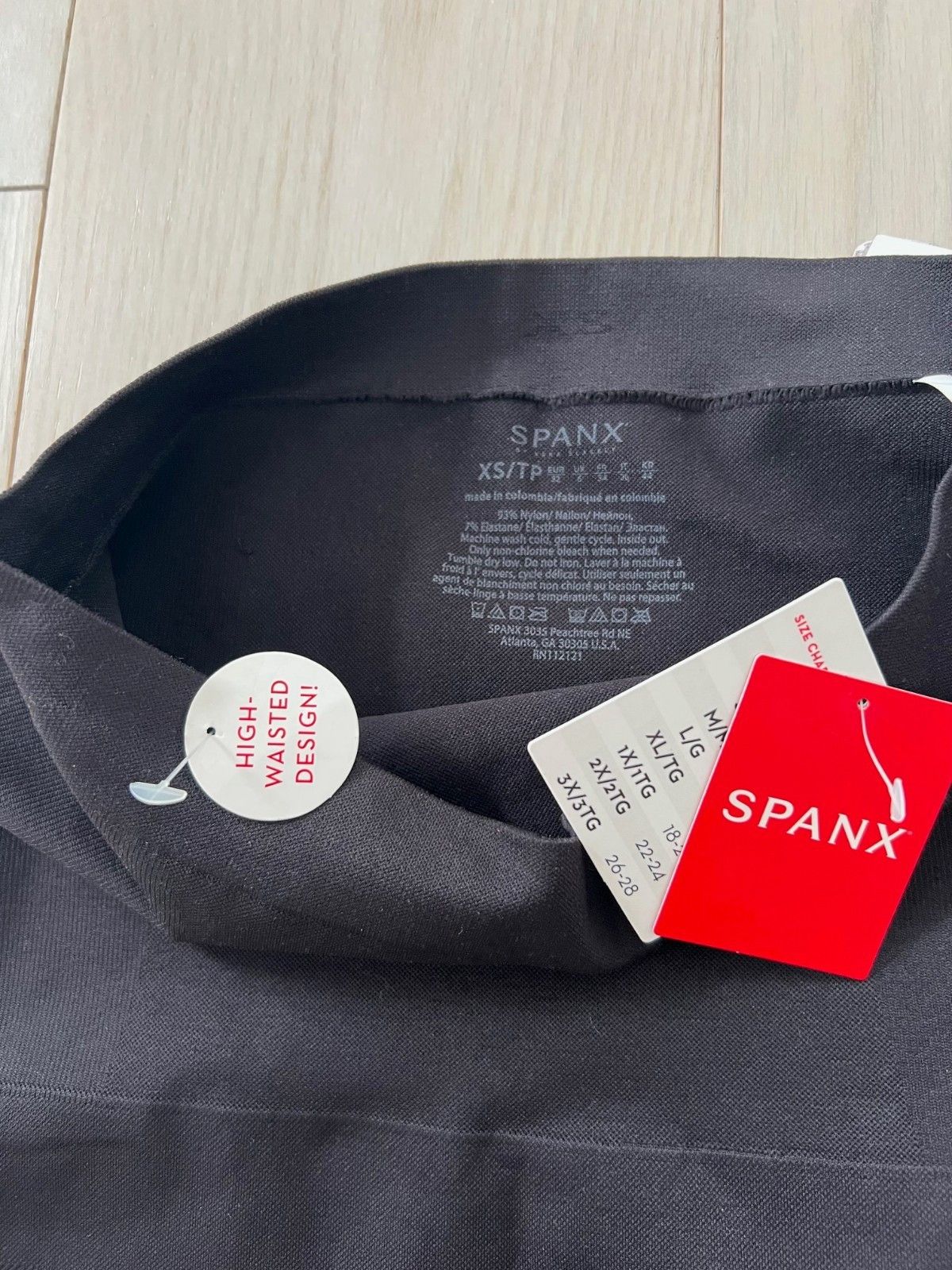 Spanx SPANX 20133R Look at Me Now Leggings Very Black ( XS ) Size 26" / US 2 / IT 38 - 4 Thumbnail