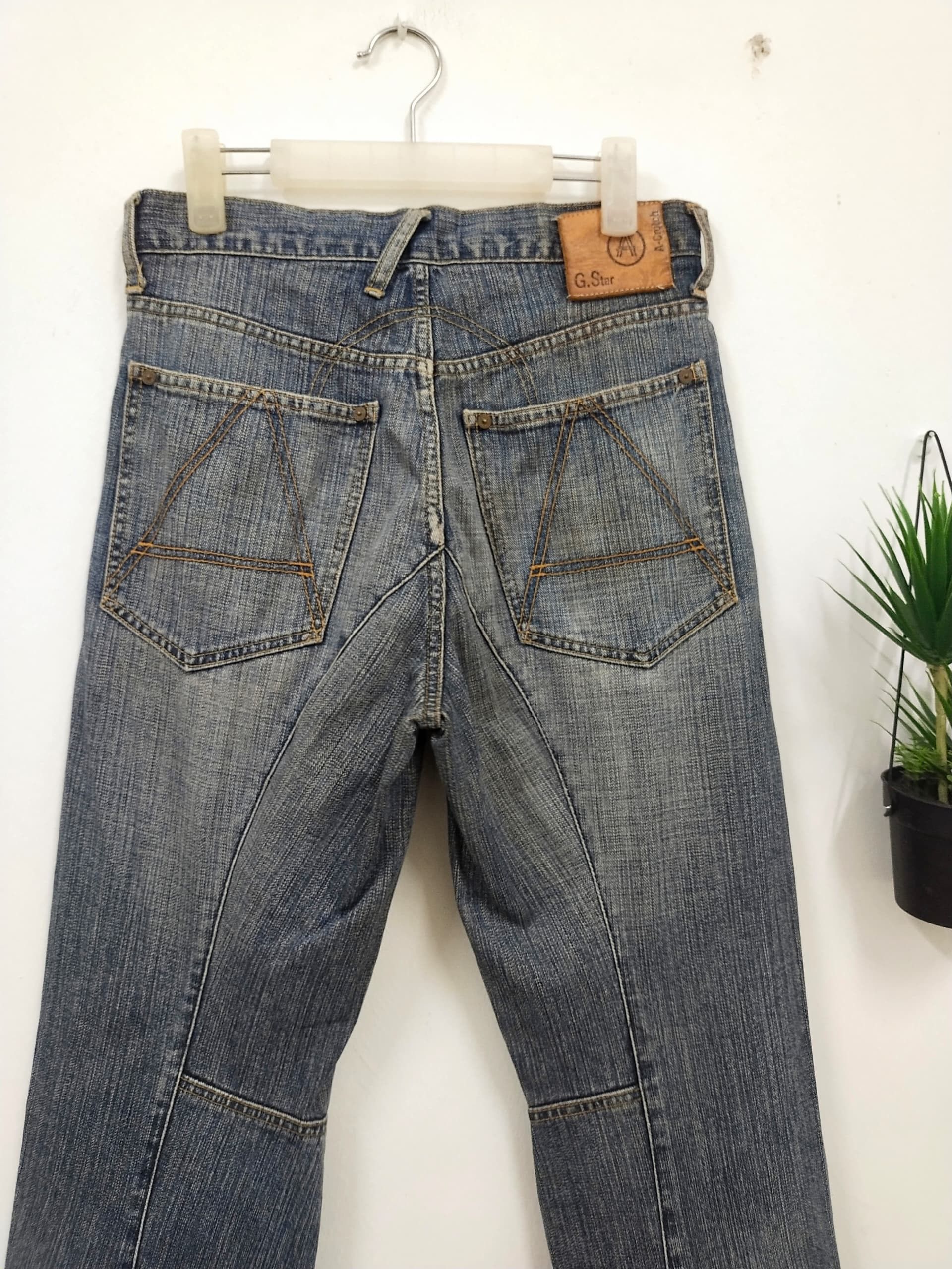 G-Star Flare Jeans G Star Raw A Crotch blue jeans Size US 30 / EU 46 - 6 Thumbnail