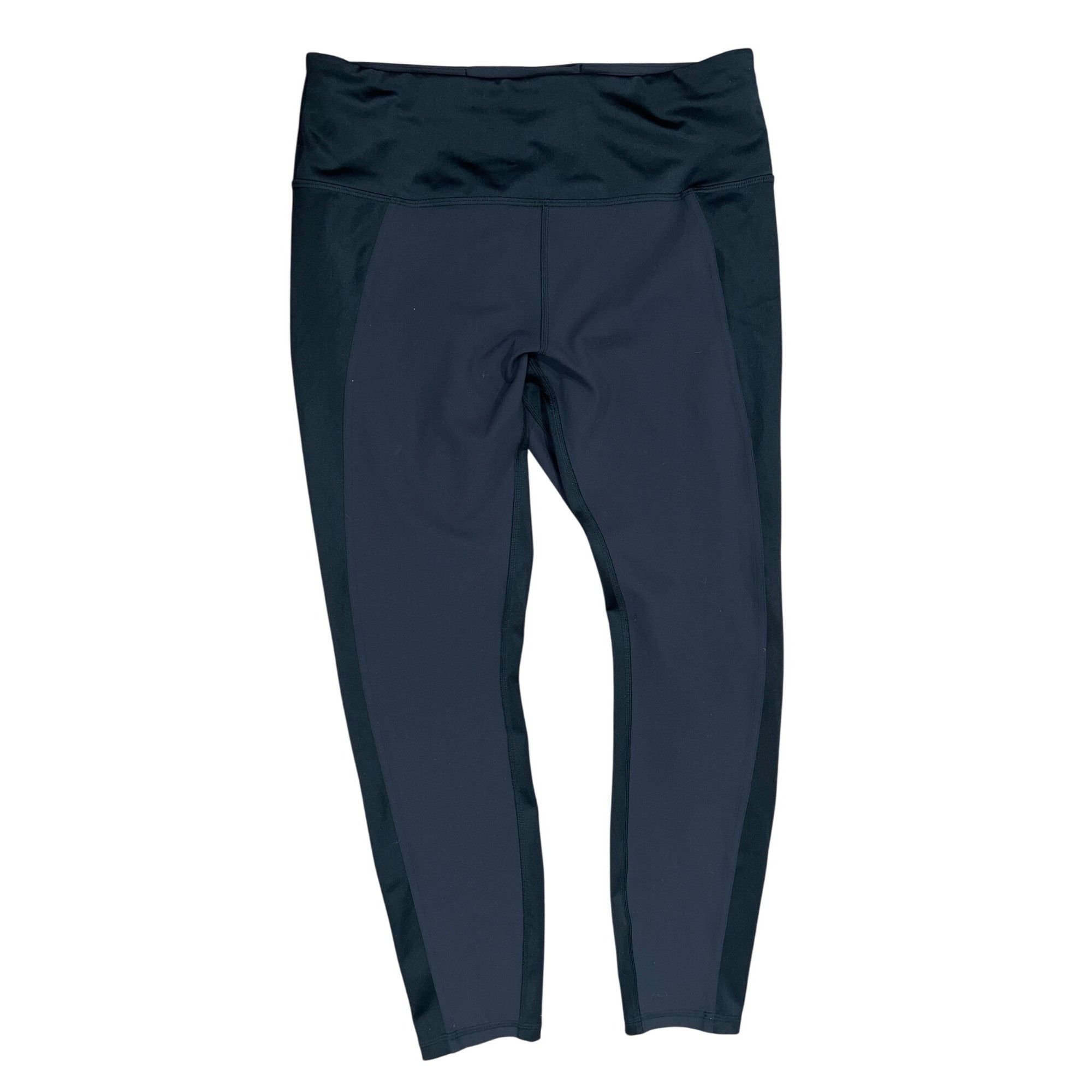 Lululemon Lululemon Black High-Rise Satin Panel Leggings Womens Size 1 Size 32" / US 10 / IT 46 - 4 Thumbnail